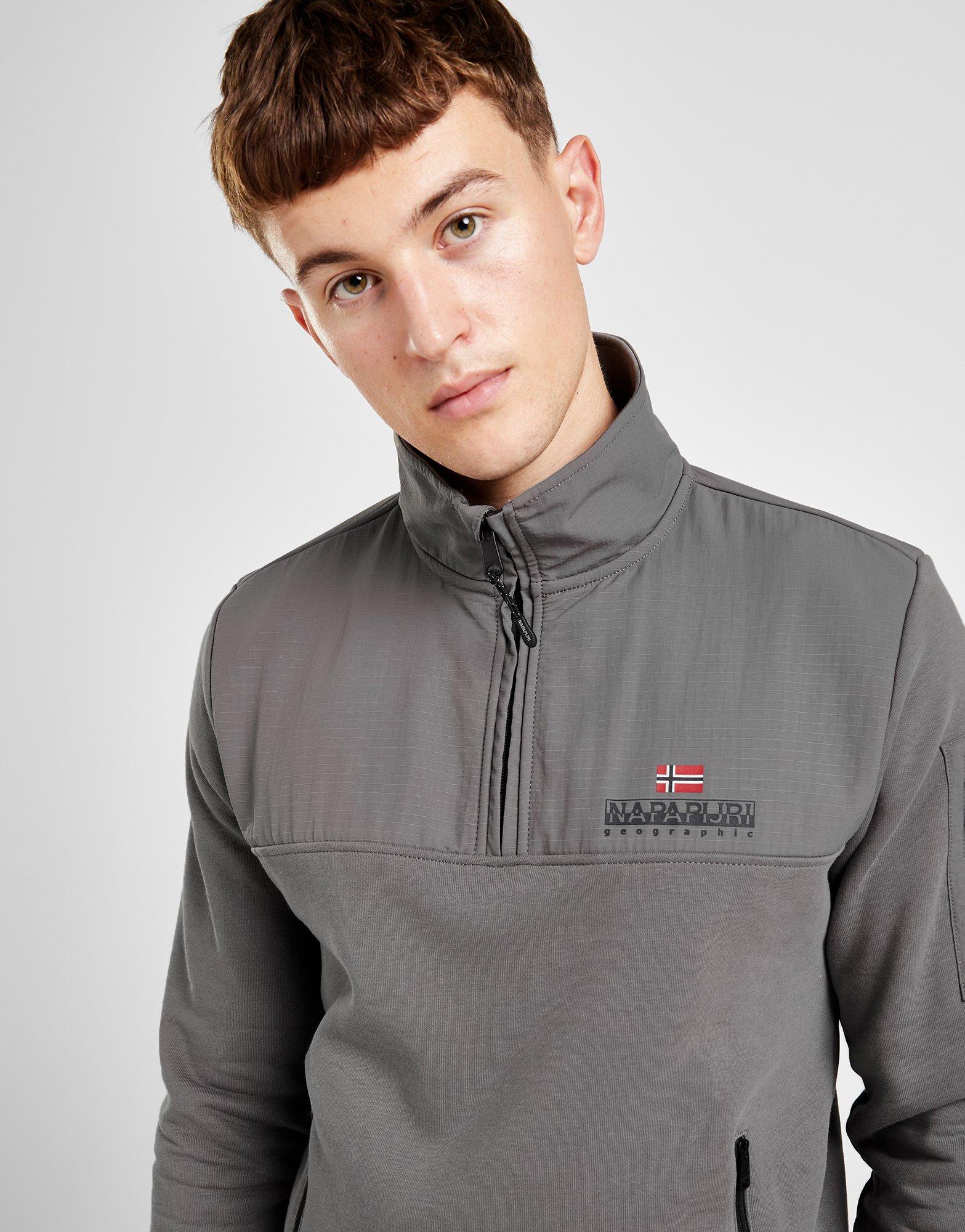 Napapijri half best sale zip fleece