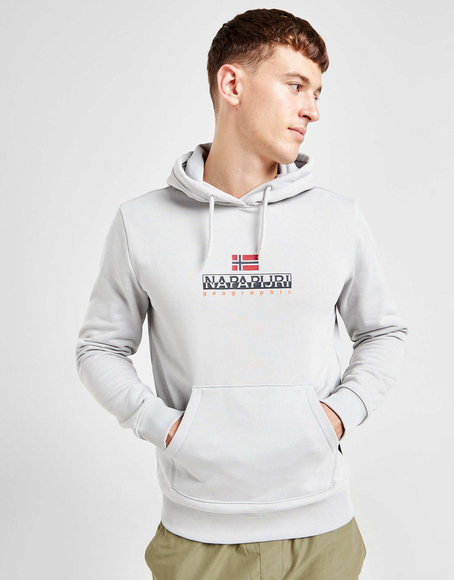 Napapijri overhead hot sale logo hoodie