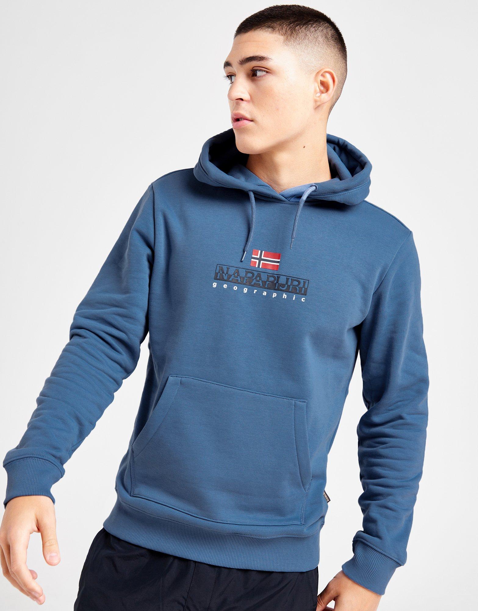 Napapijri hoodie blue hot sale