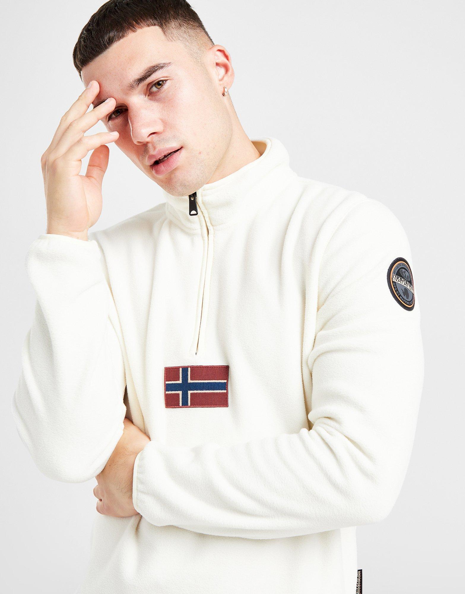 Napapijri zip sweatshirt new arrivals