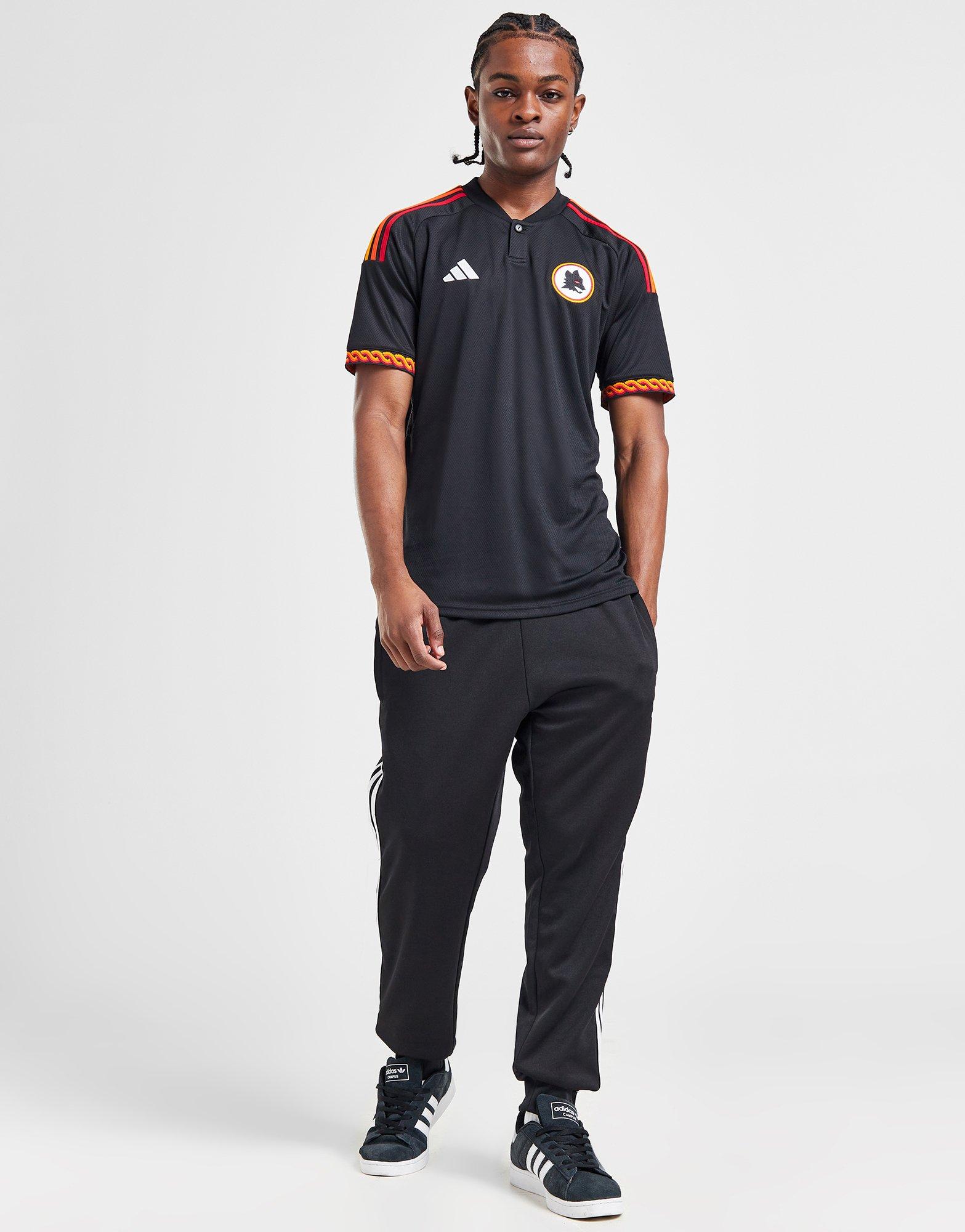 Black adidas AS Roma 2023/24 Third Shirt - JD Sports Global