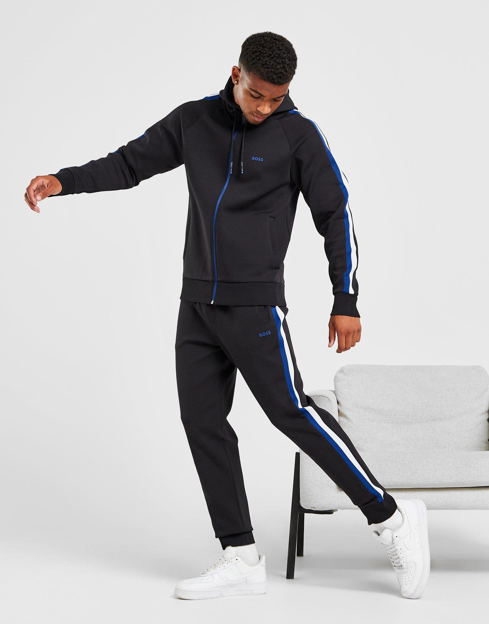 Hugo boss slim fit sales tracksuit