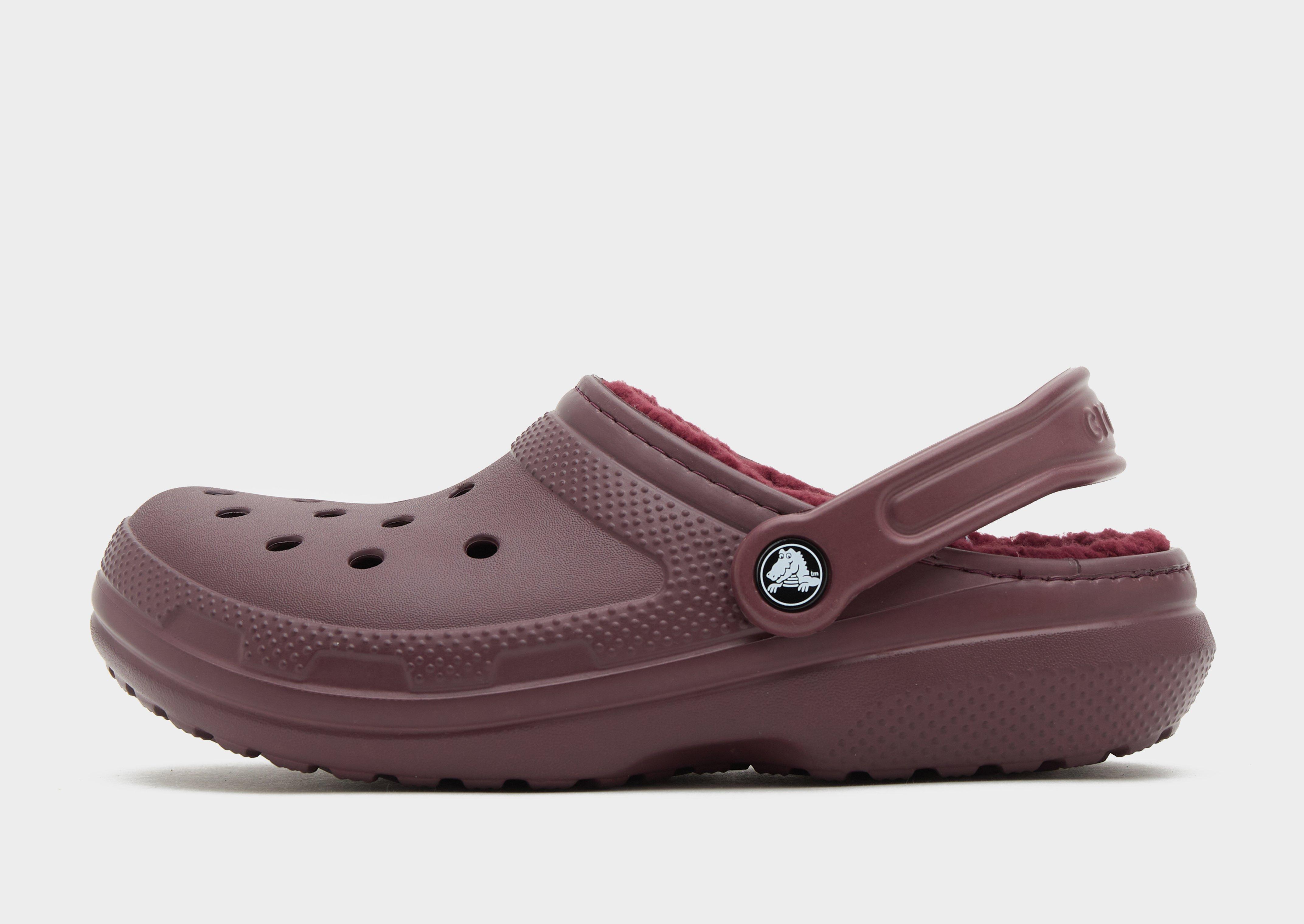 Crocs with fur inside best sale and out