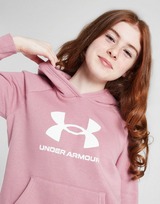 Under Armour Girls' Rival Fleece Big Logo Hoodie Junior