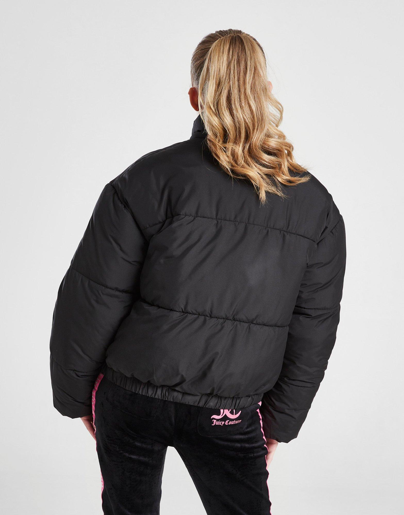 Juicy Couture Girls' Funnel Neck Puffa Jacket Junior