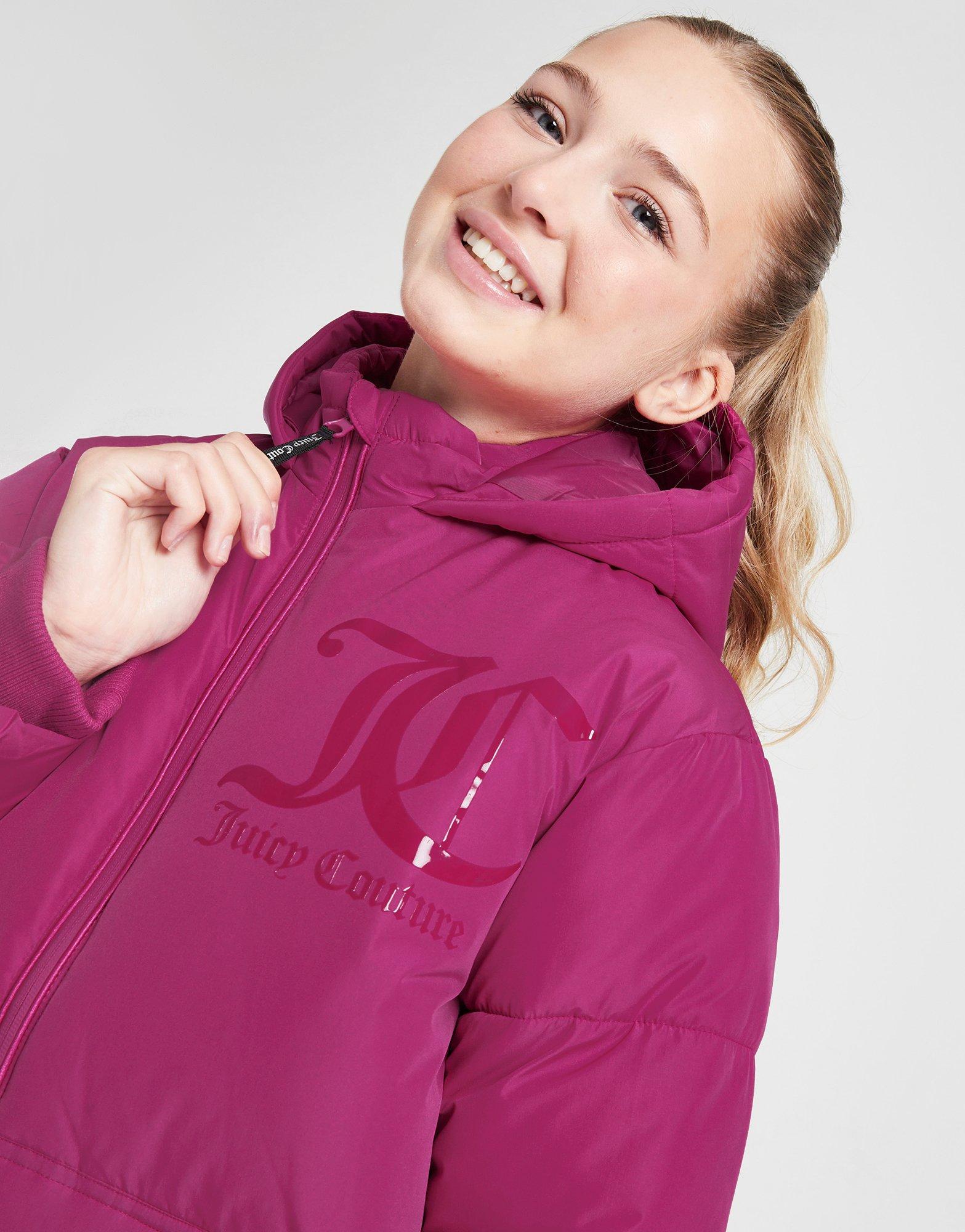 Juicy couture cheap pink puffer jacket