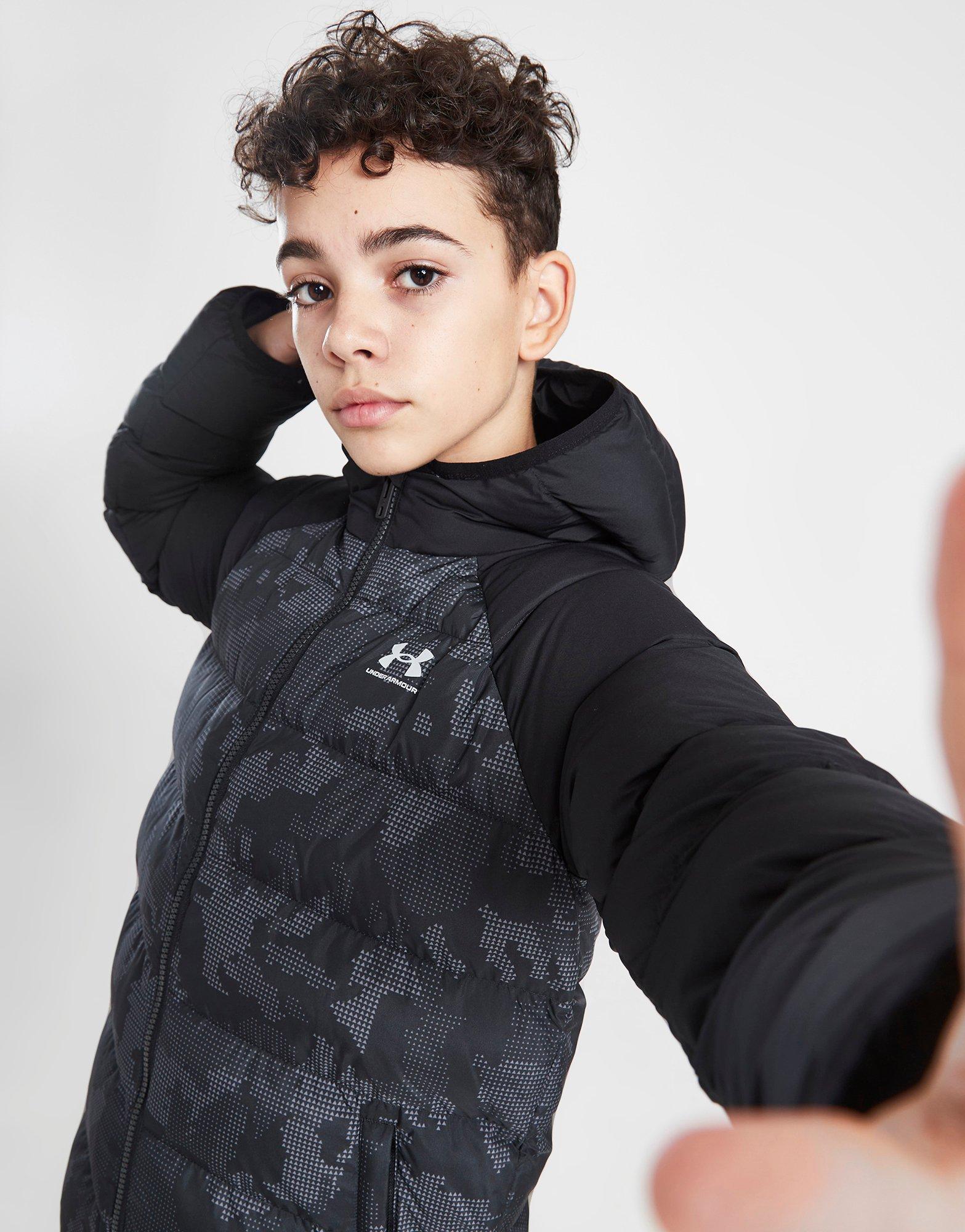 Under Armour Veste Doublée Polaire Junior Noir- JD Sports France