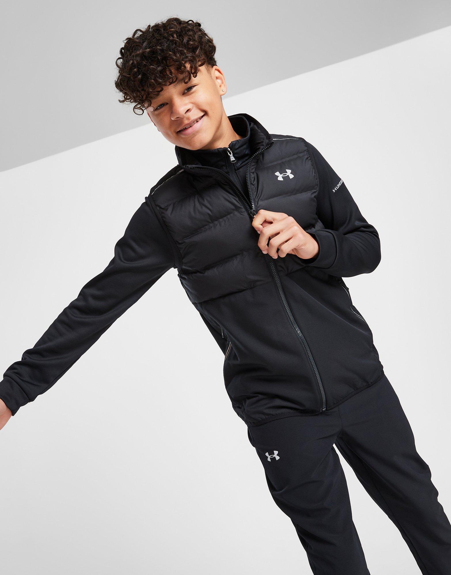 Black Under Armour Run Jacket Junior - JD Sports Global