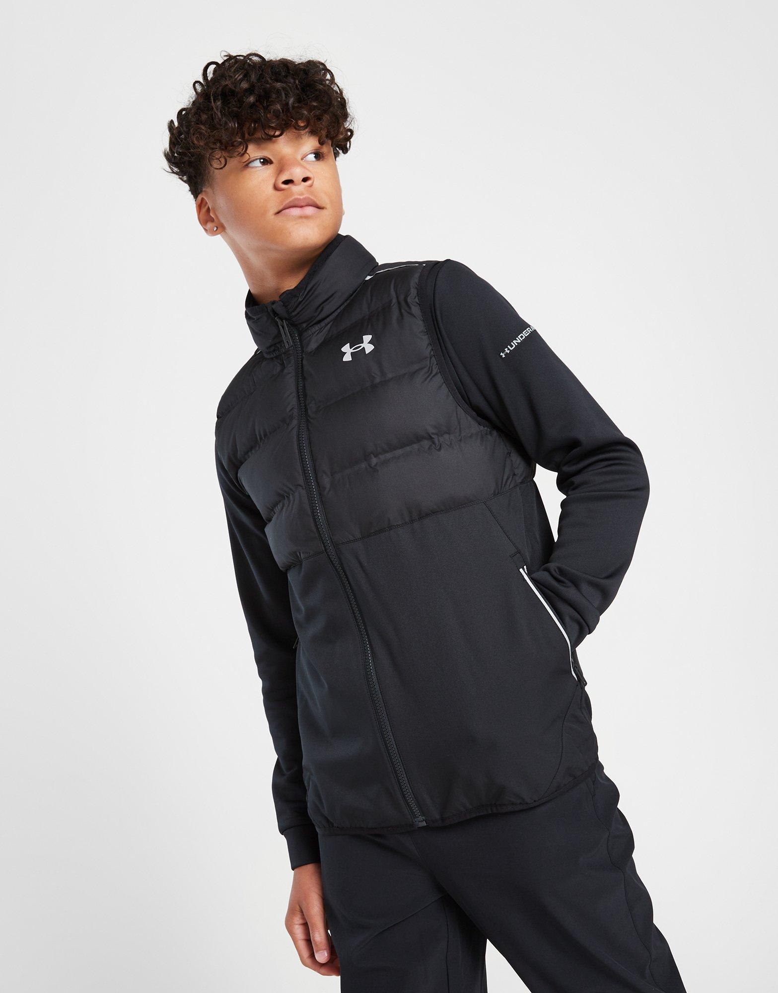 Black Under Armour Run Jacket Junior - JD Sports Global