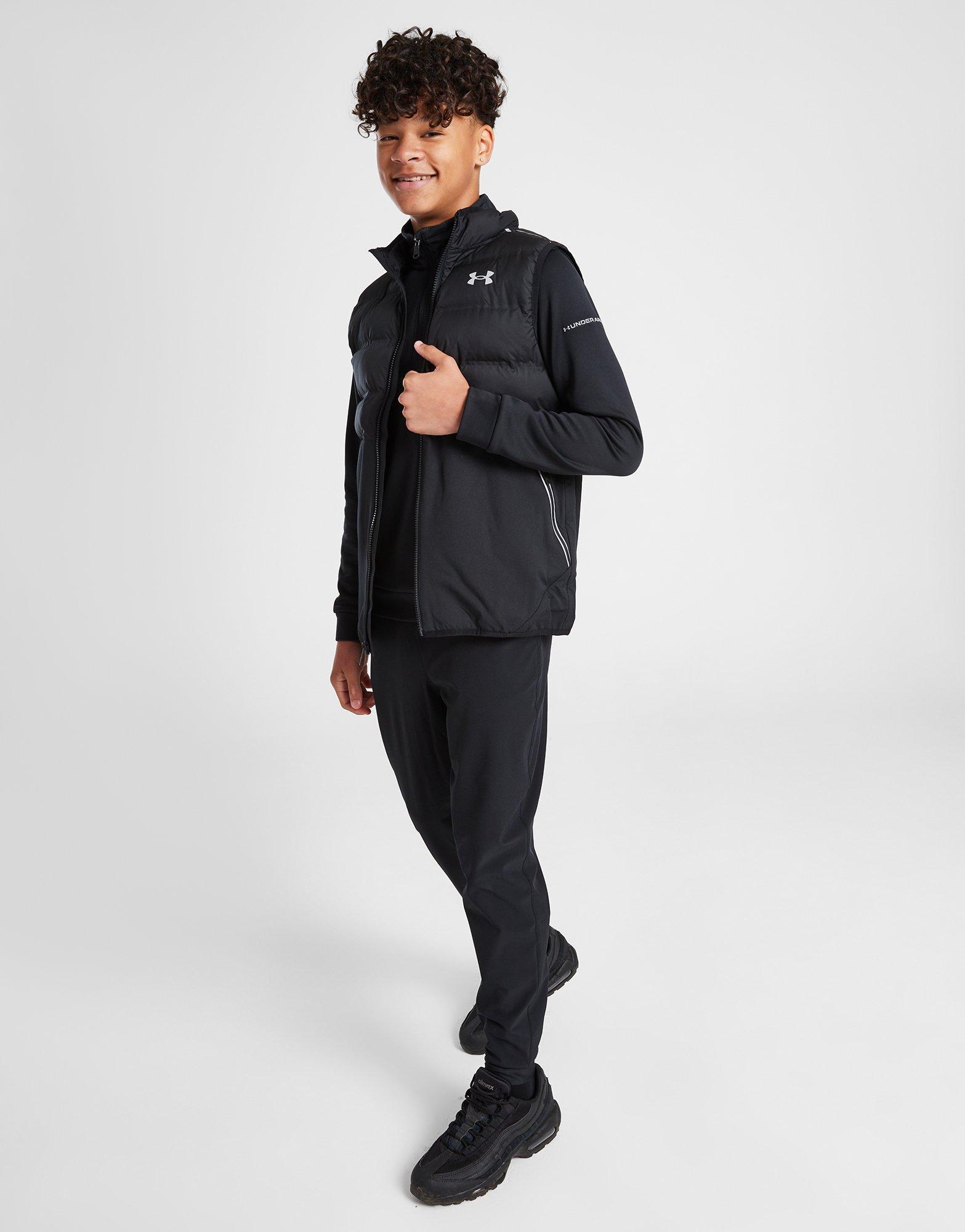 Black Under Armour Run Jacket Junior - JD Sports Global