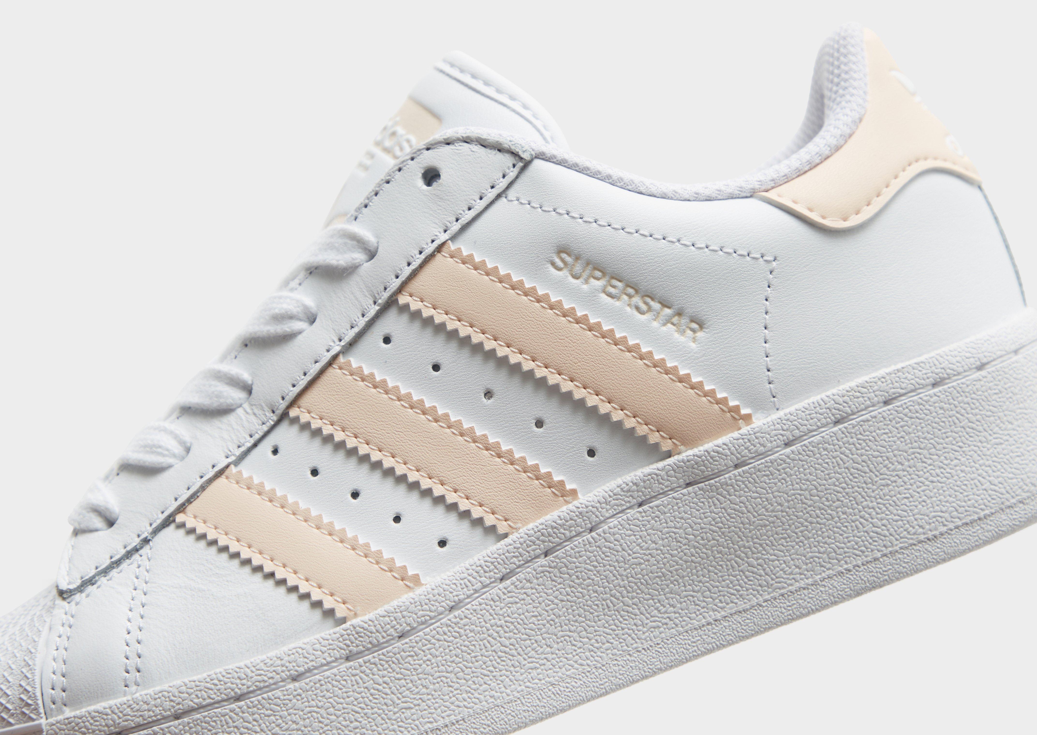 Superstar blanche discount beige