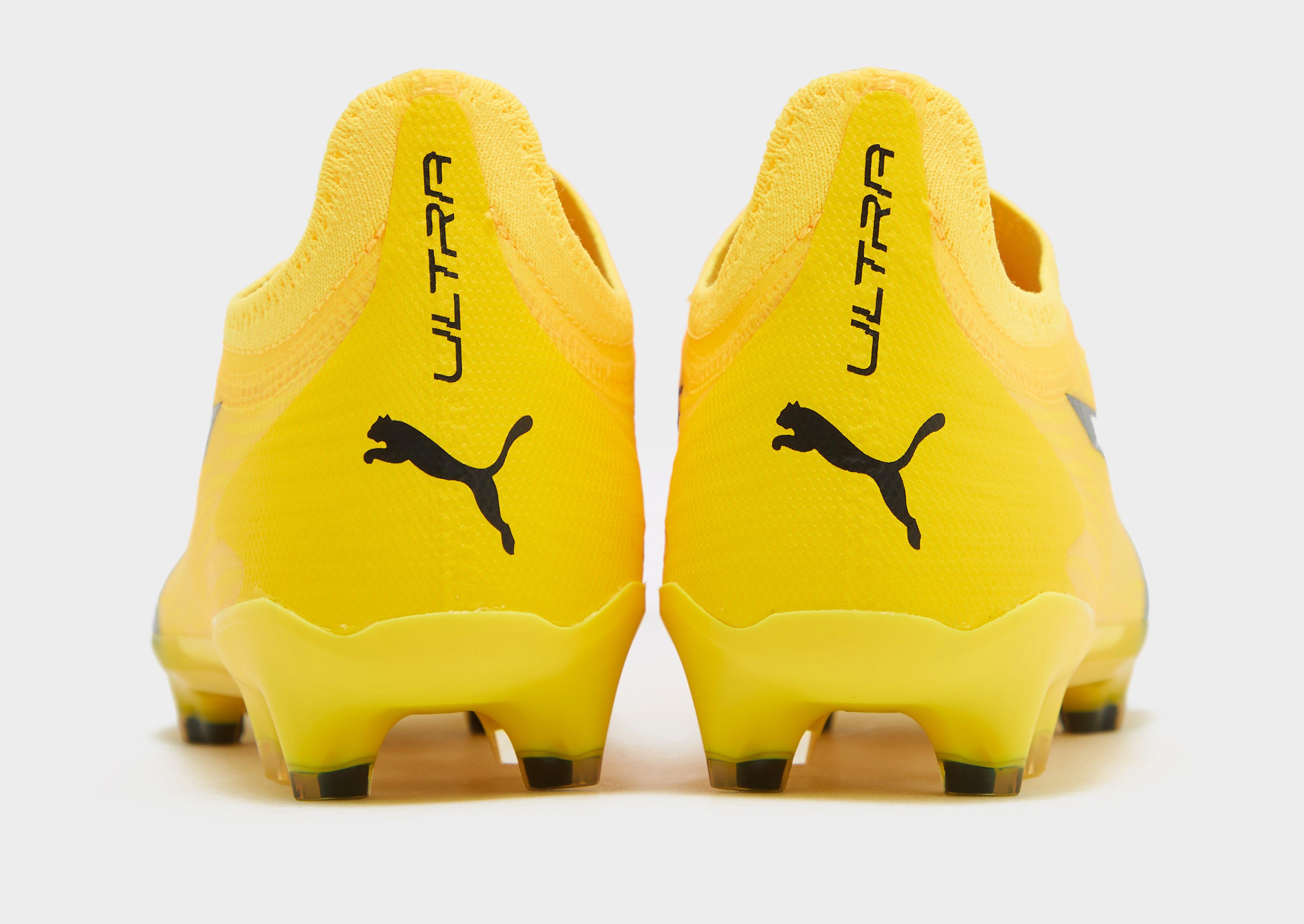 Puma Future Ultimate Firm Ground Soccer Cleats 03-Yellow