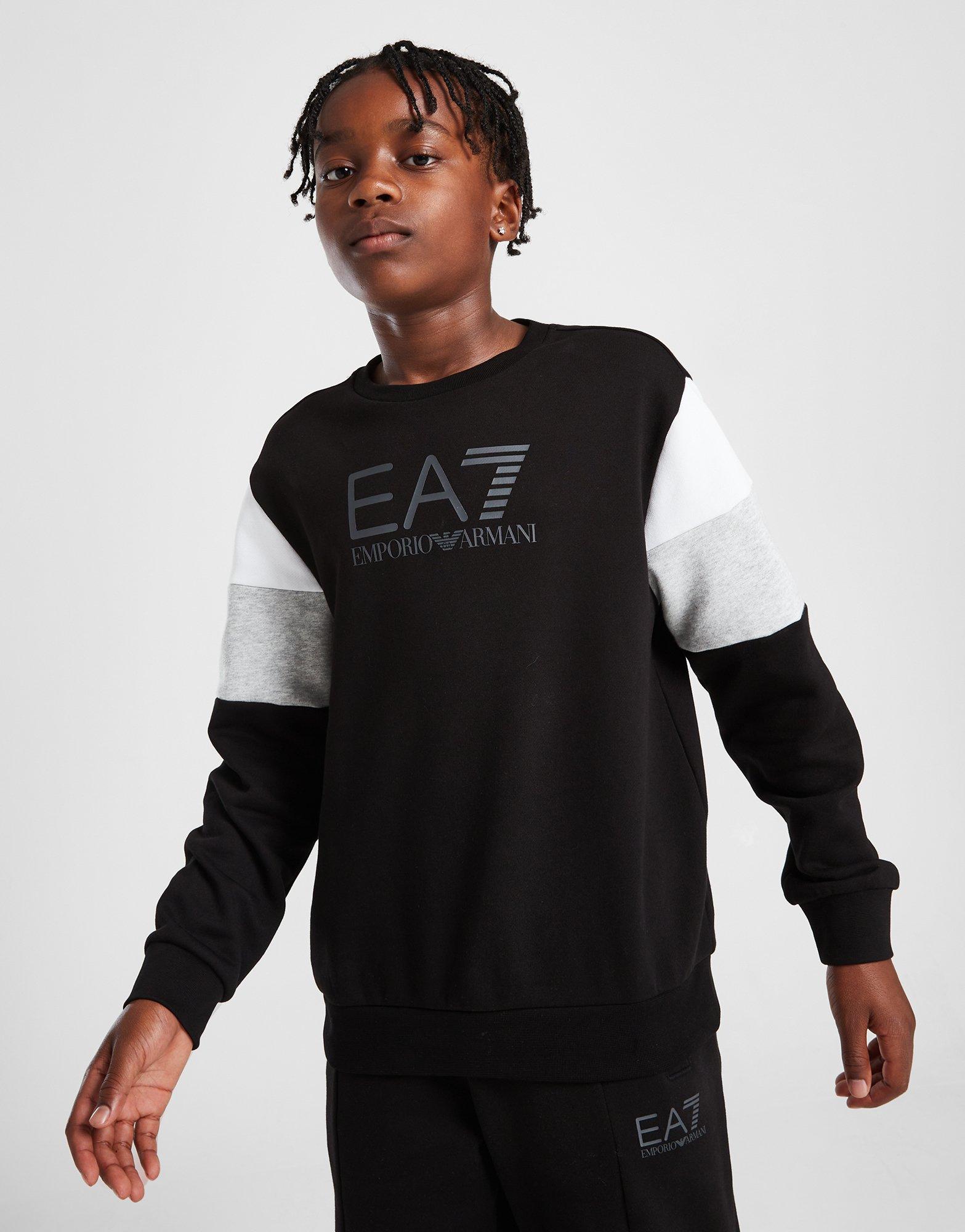 Emporio armani ea7 2025 control panel crew sweatshirt