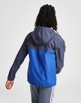 adidas Lightweight Colour Block Hooded Jacket Junior