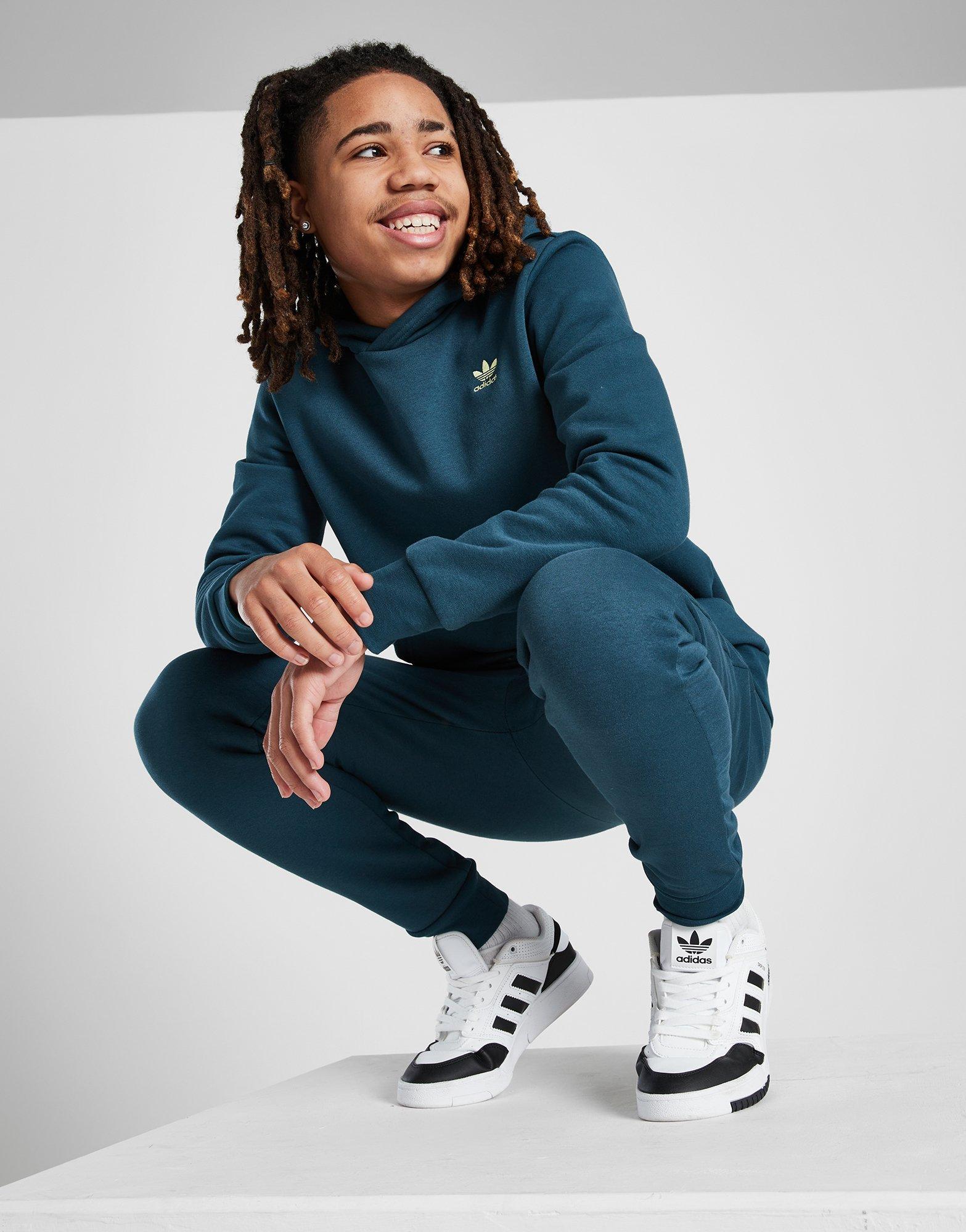 adidas trefoil hoodie junior