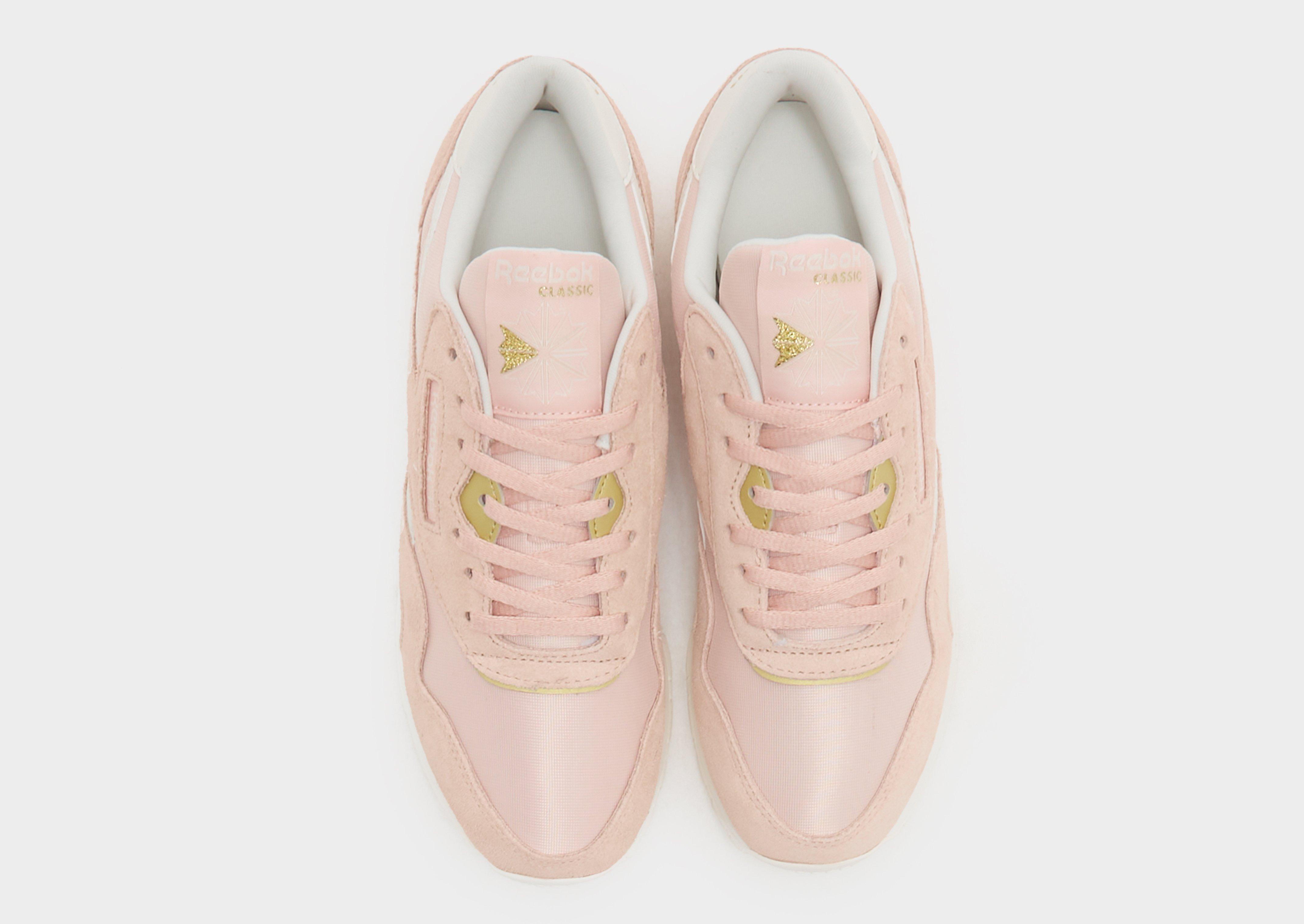 reebok classic trainers womens gold