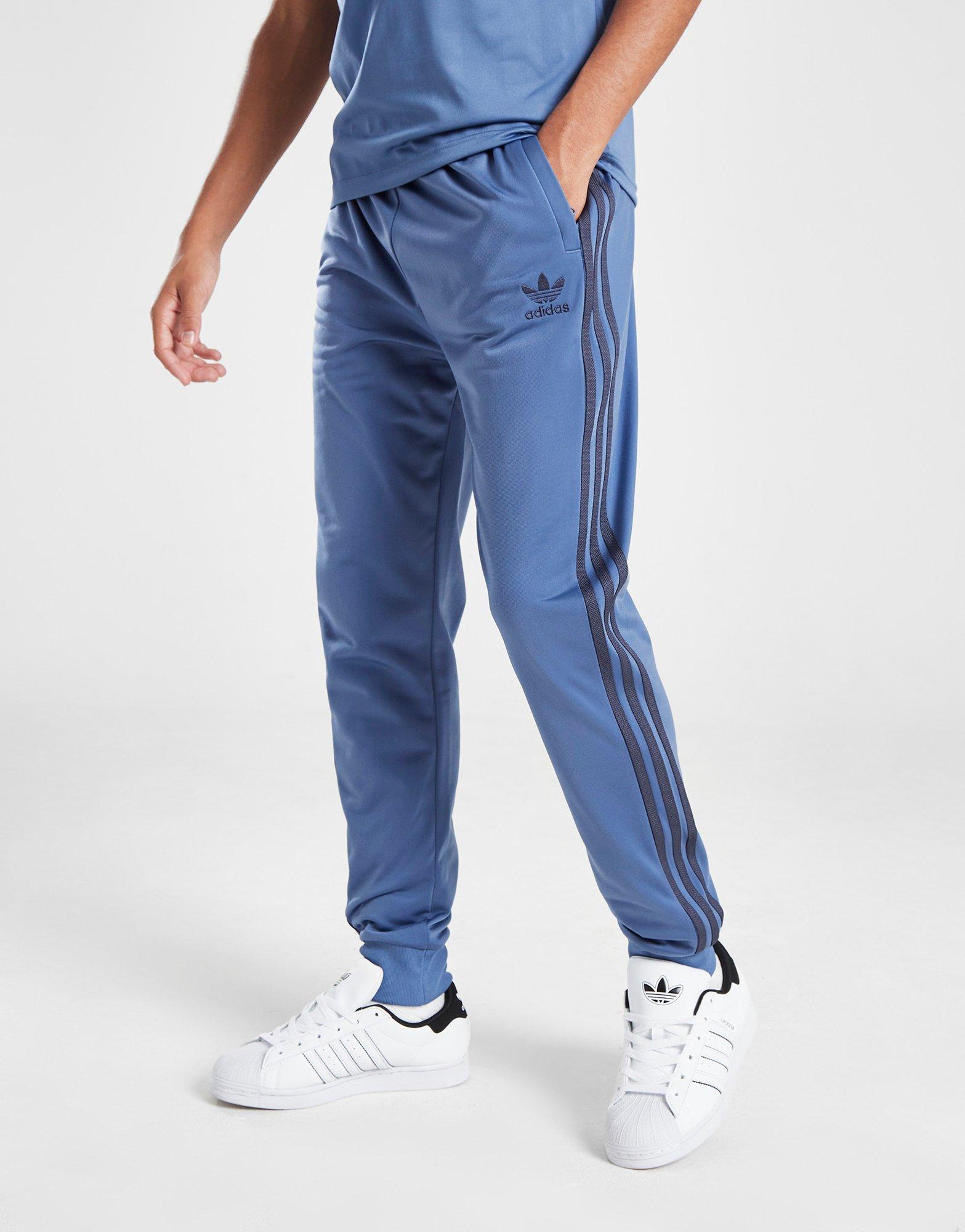 Blue adidas Originals SST Track Pants Junior - JD Sports Global