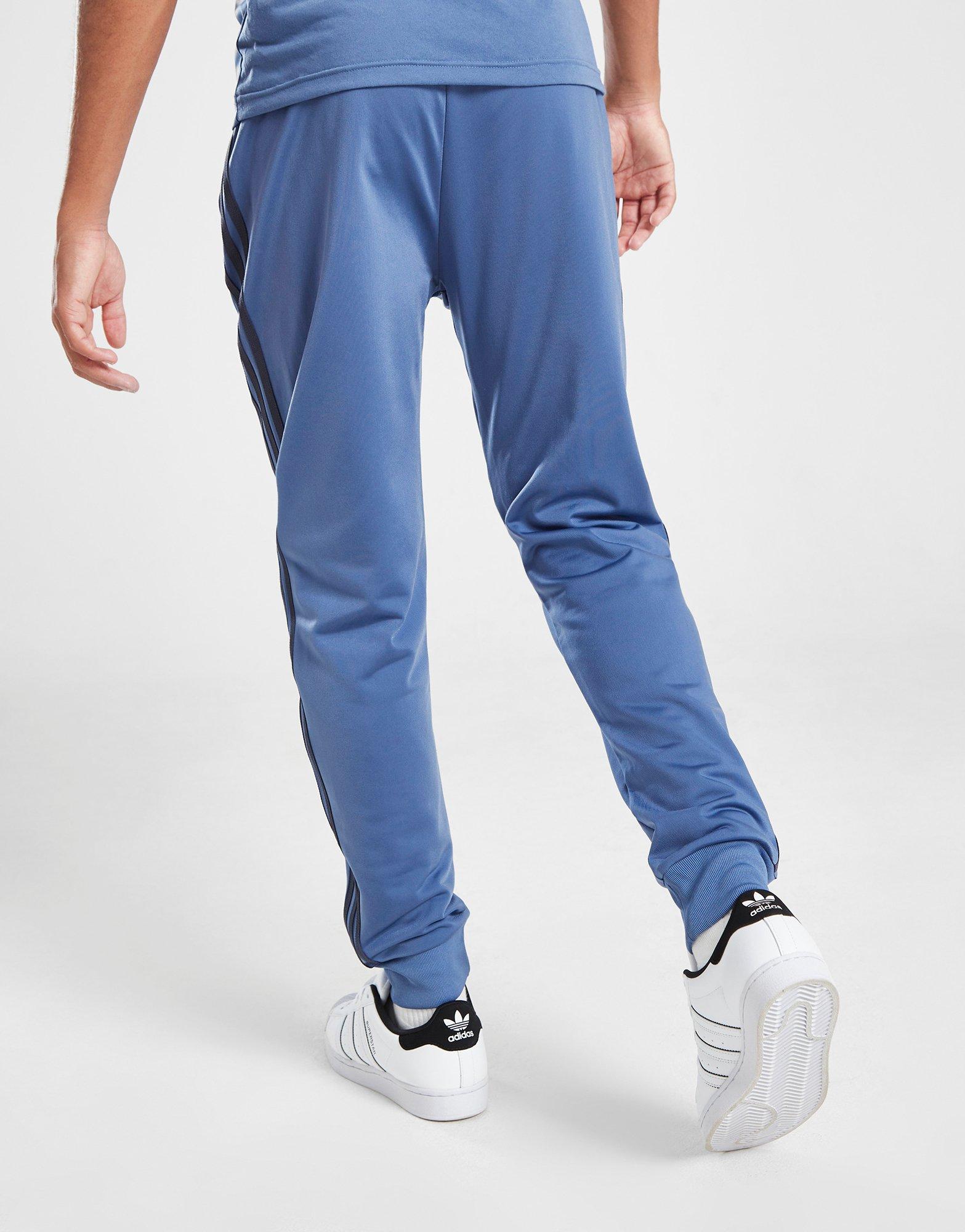 Blue adidas Originals SST Track Pants Junior - JD Sports Global