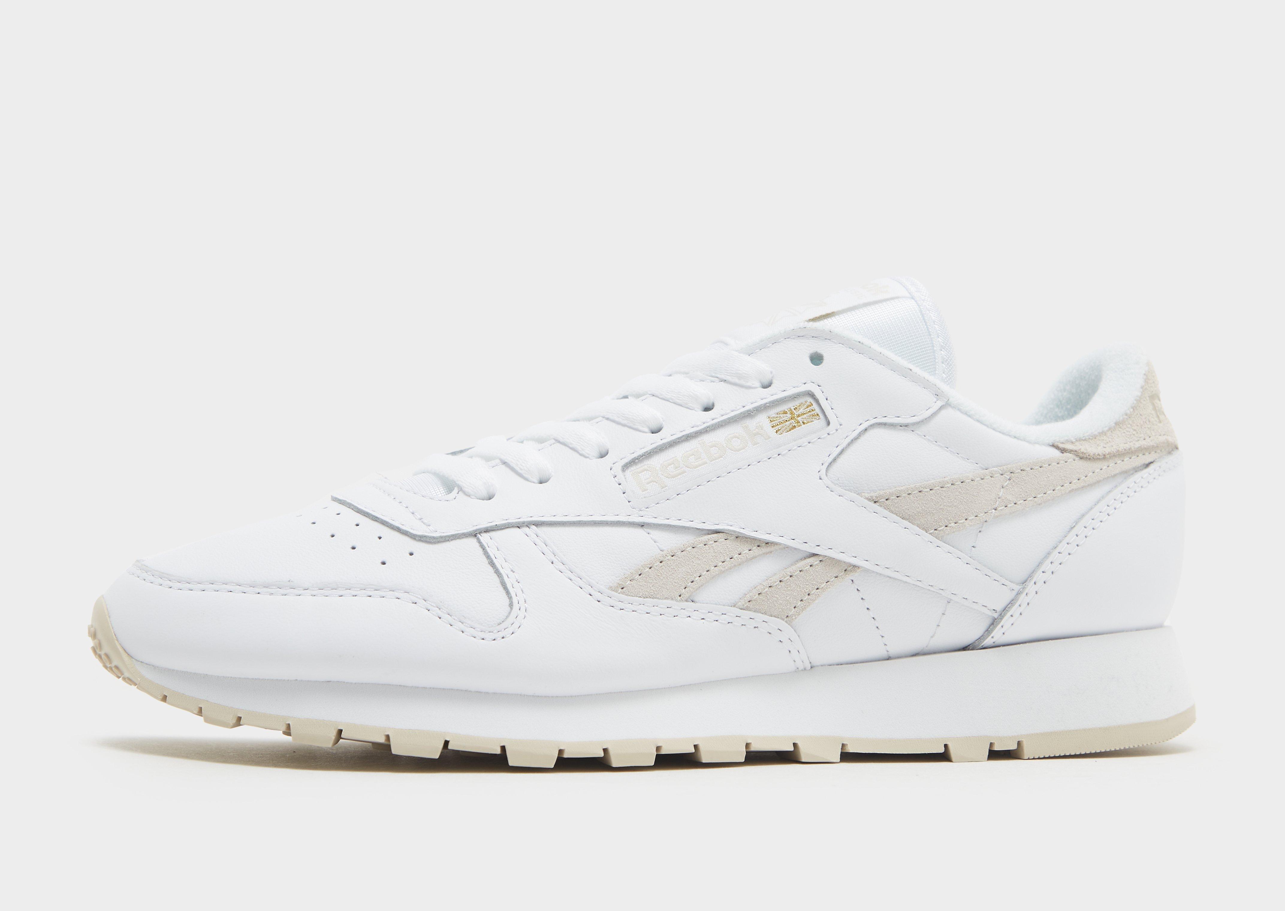 Sapatilhas REEBOK Classic Leather Unissexo (44.5 - Branco)