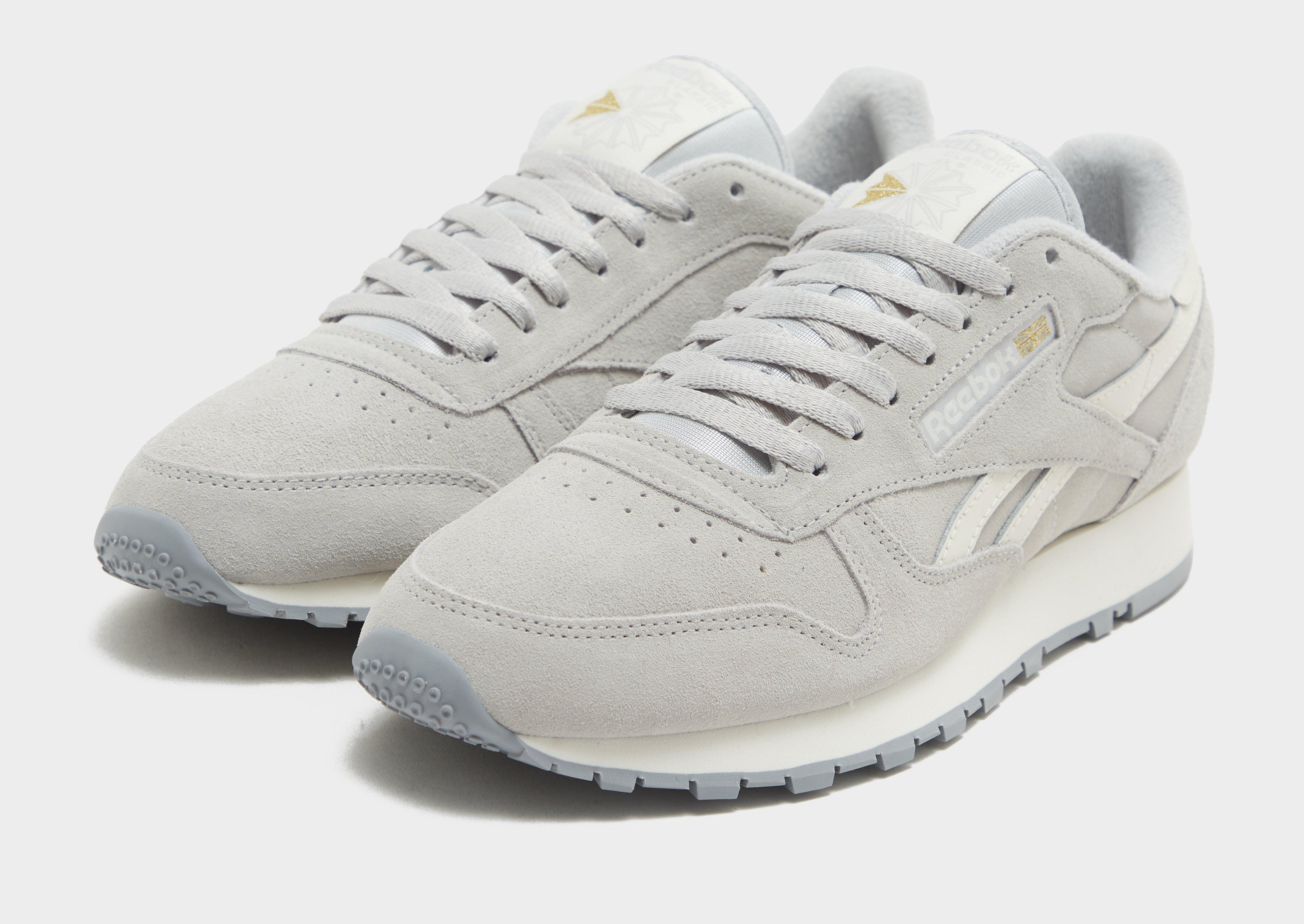 Zapatilla Reebok Classic Leather Ree:Dux Mujer Gris