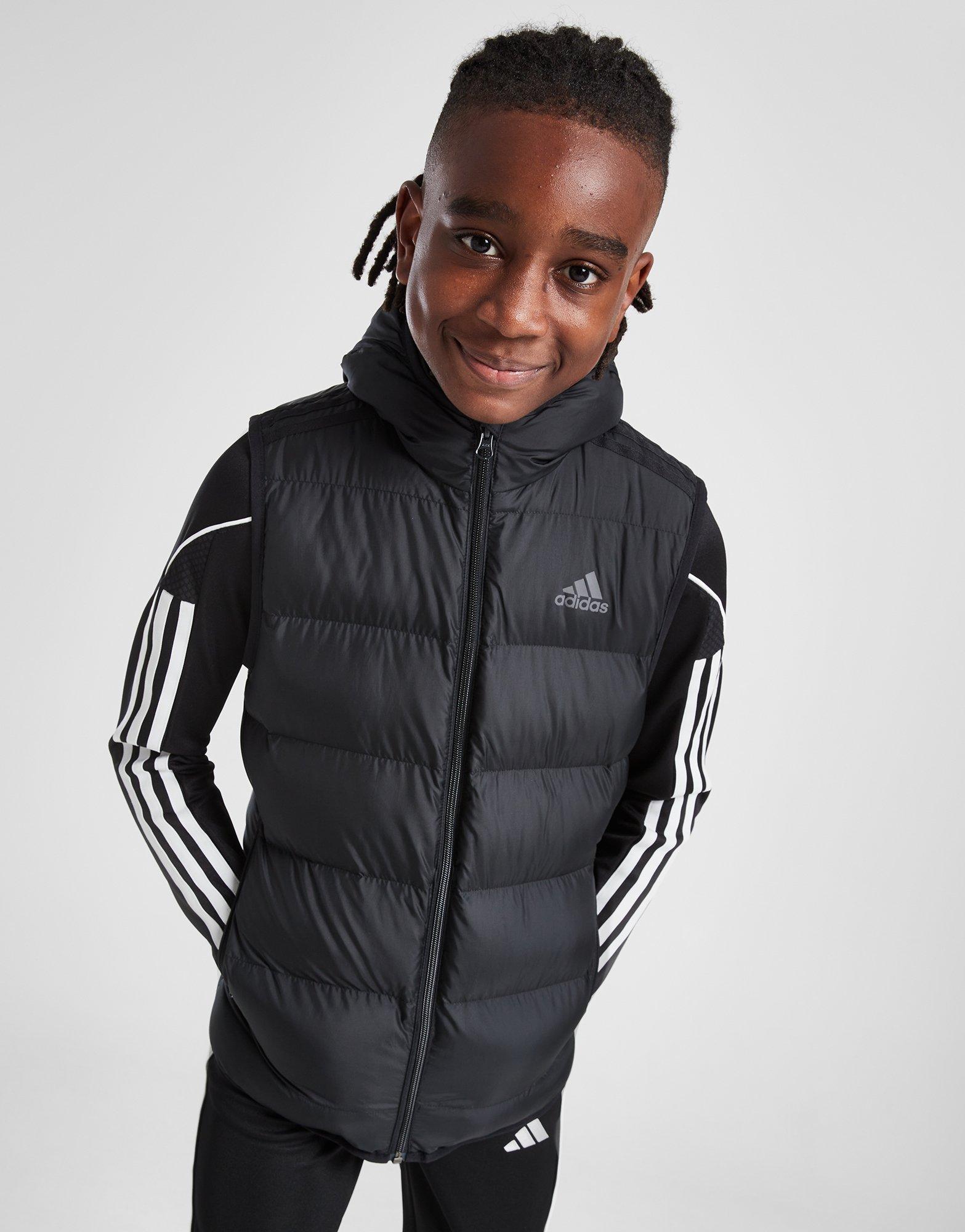 Black adidas Core Padded Gilet Junior - JD Sports Global