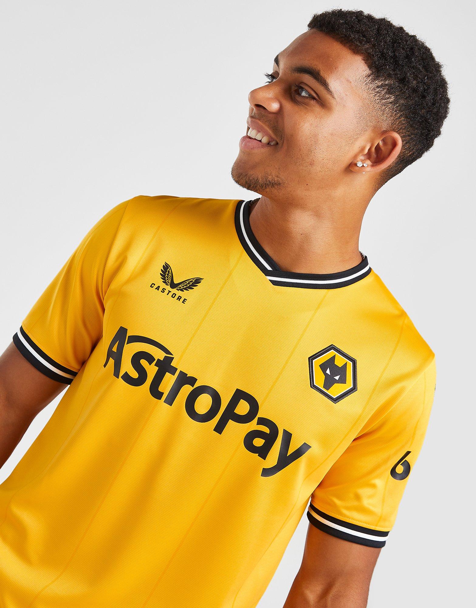 Wolverhampton wanderers sales football shirt