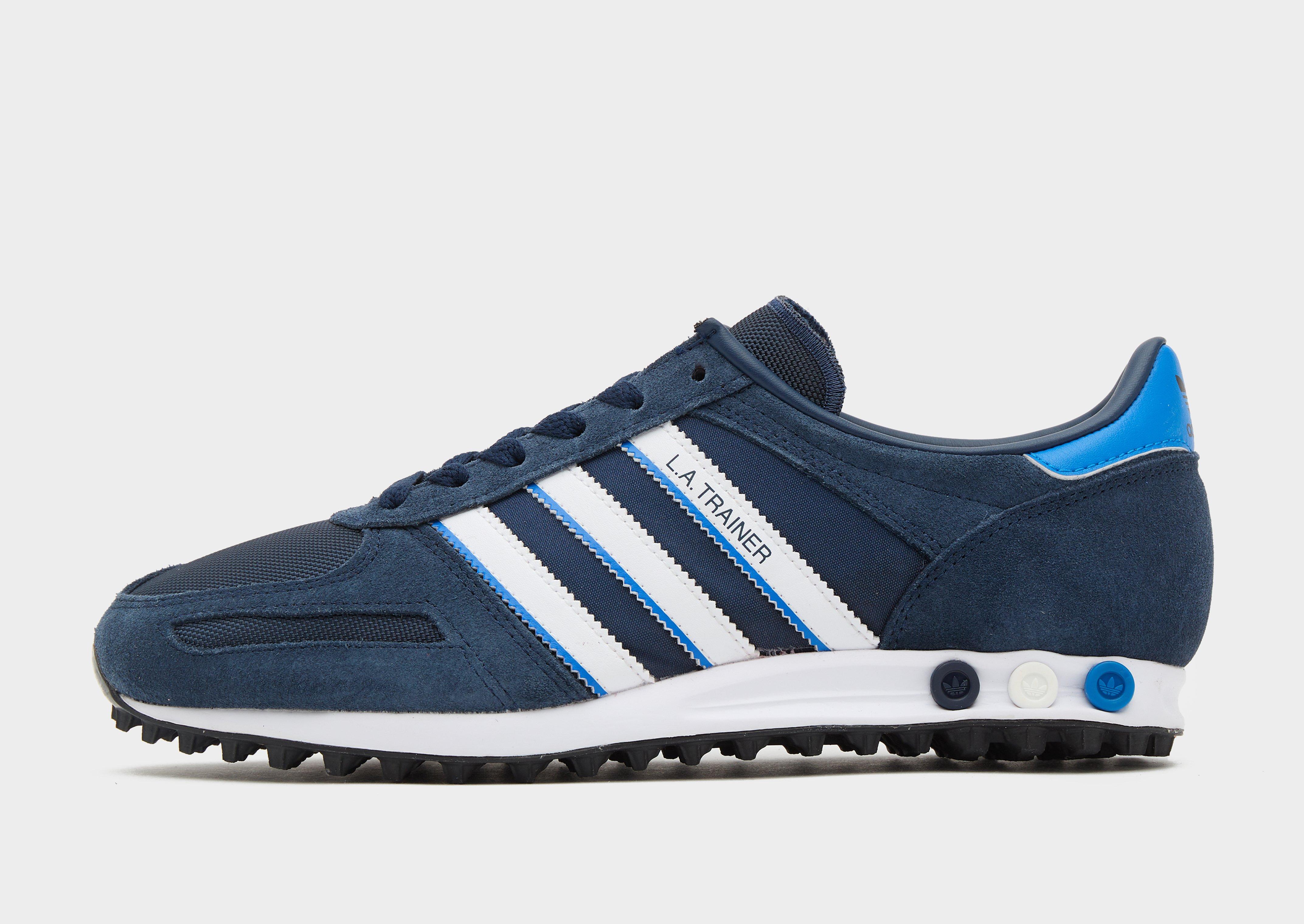 Navy adidas cheap la trainers