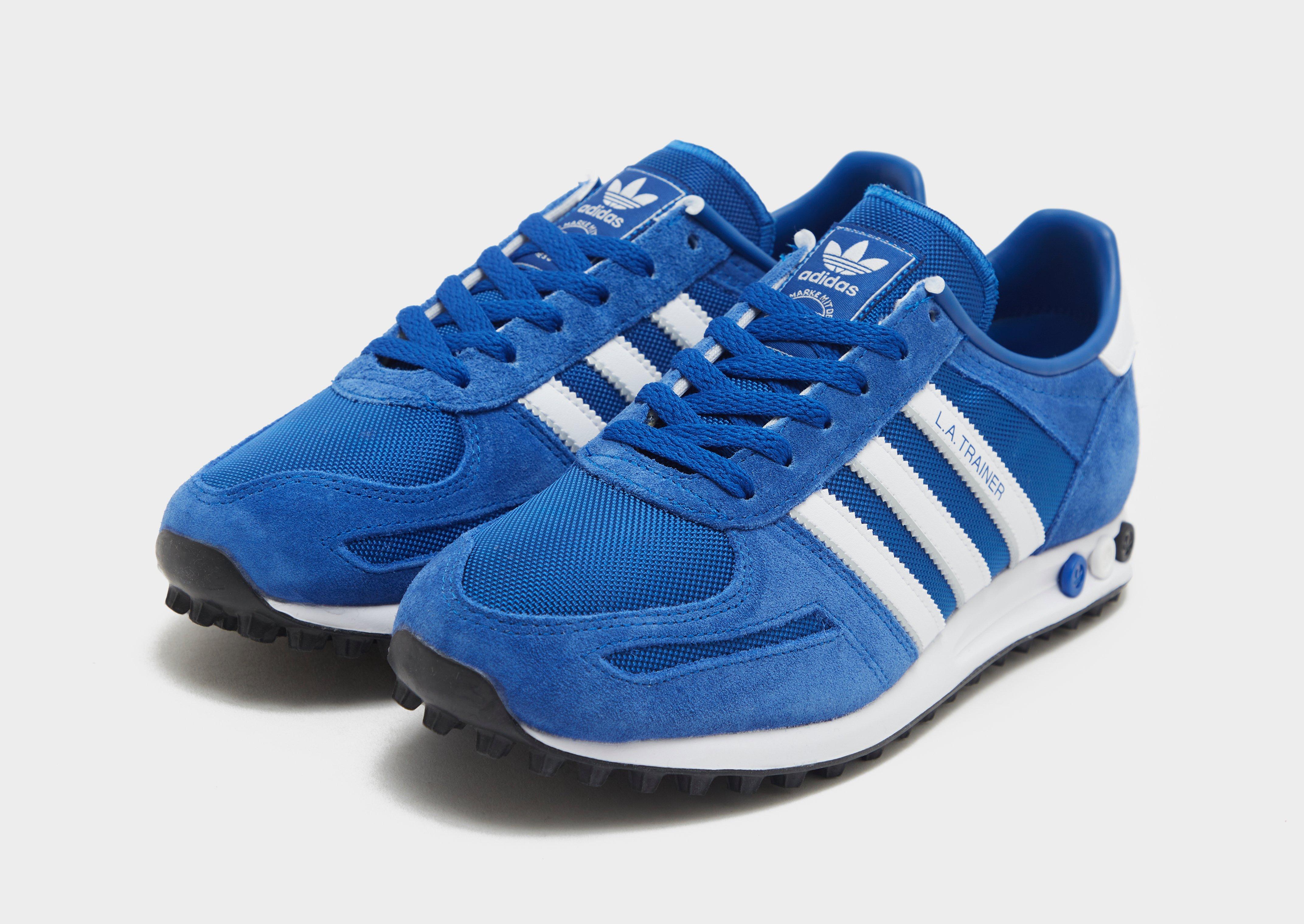 Adidas la trainers outlet blue