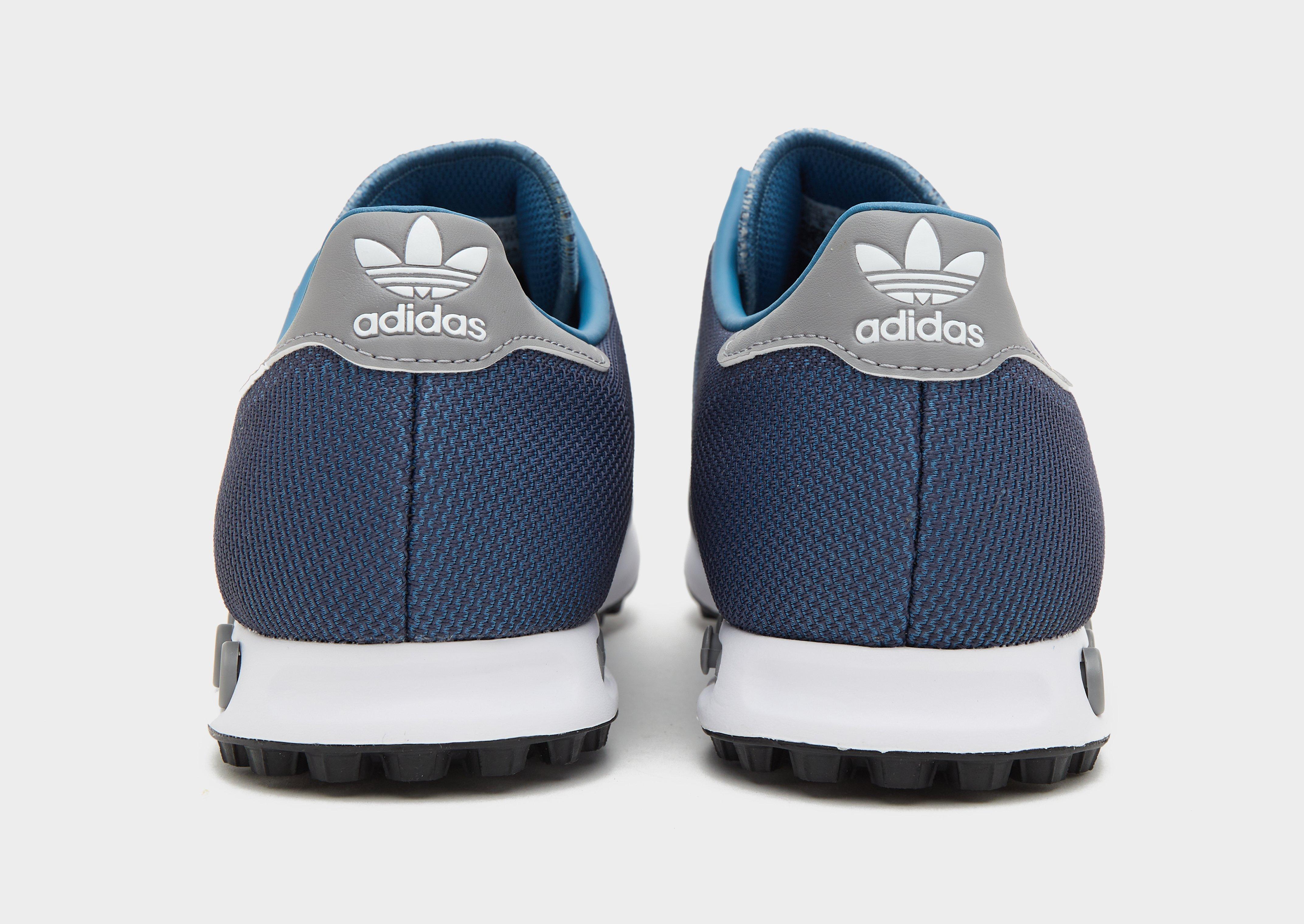 Adidas originals la trainer hotsell woven navy