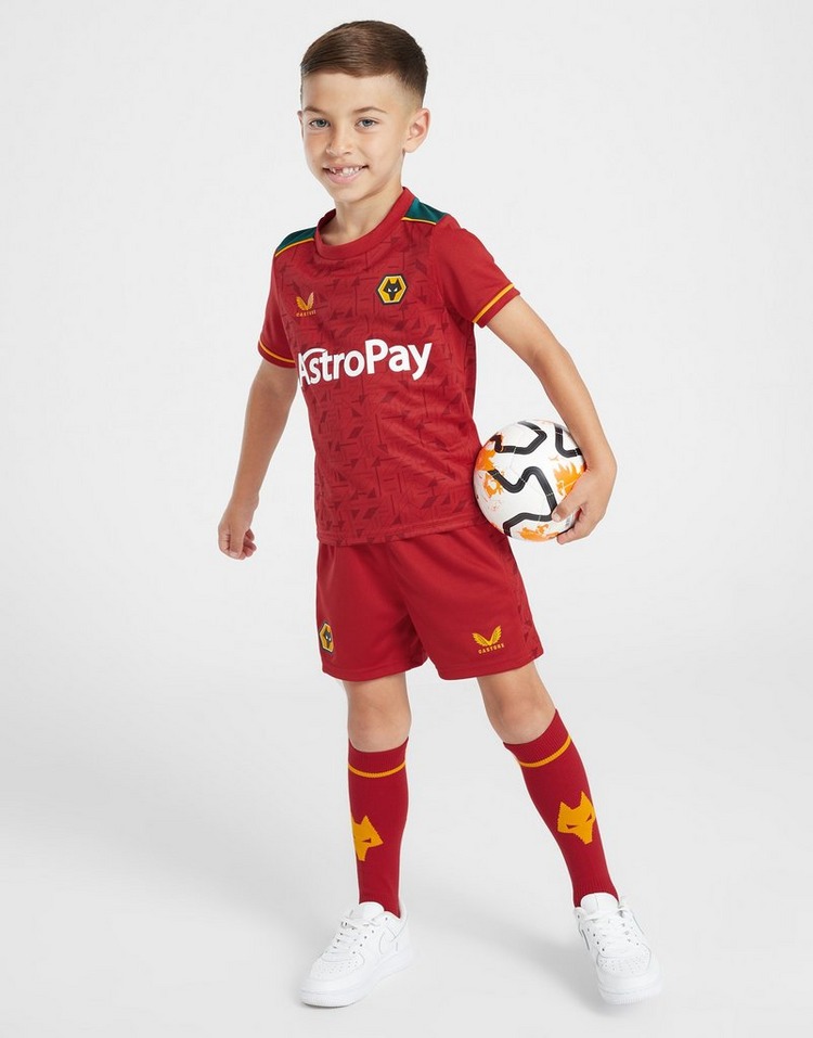 Castore Wolverhampton Wanderers 23/24 Away Kit Children