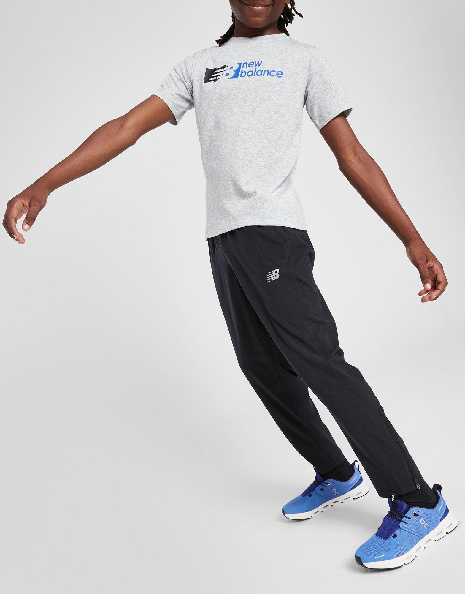 Black New Balance Accelerate Track Pants Junior