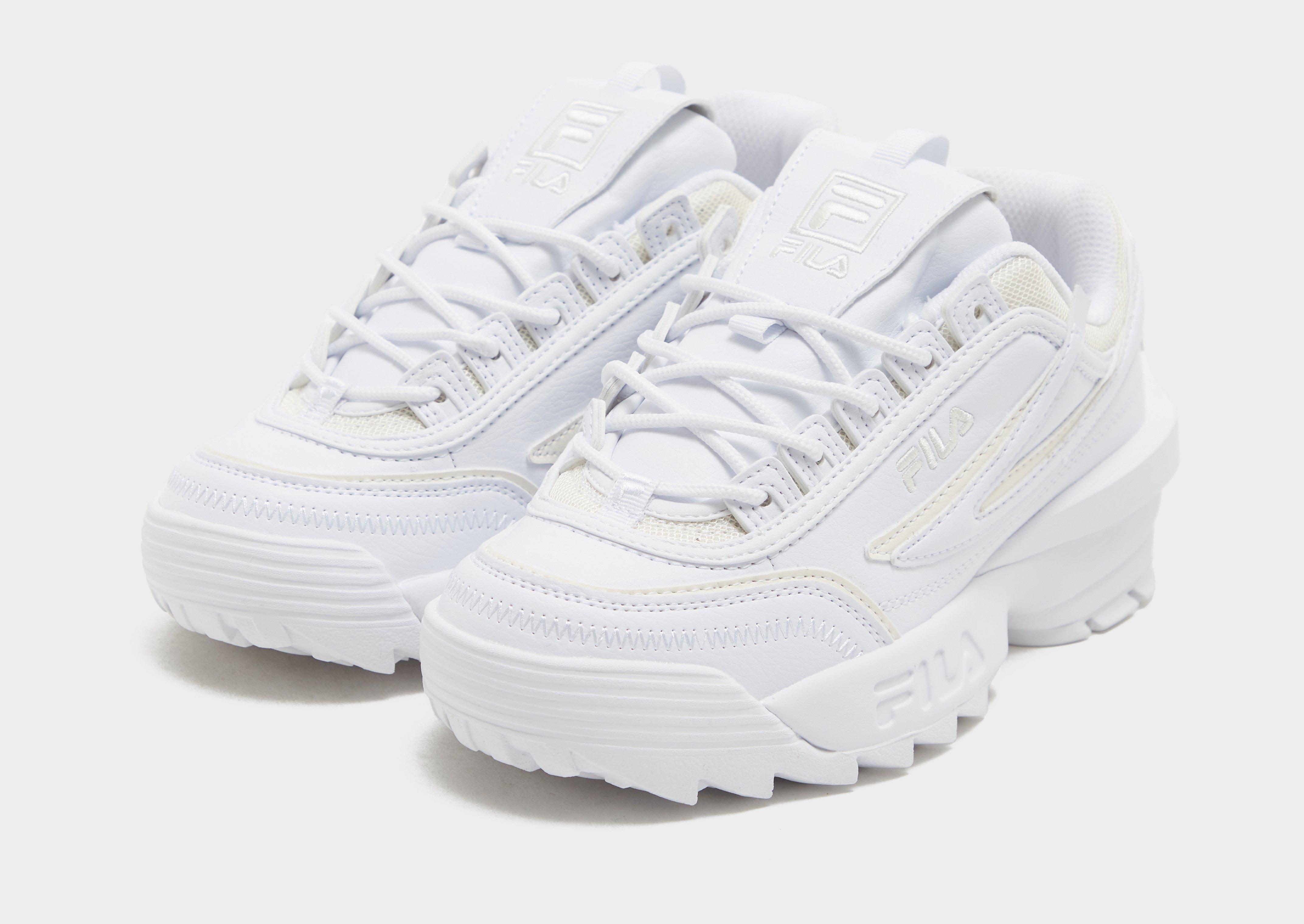 White Fila Disruptor EXP Junior JD Sports UK