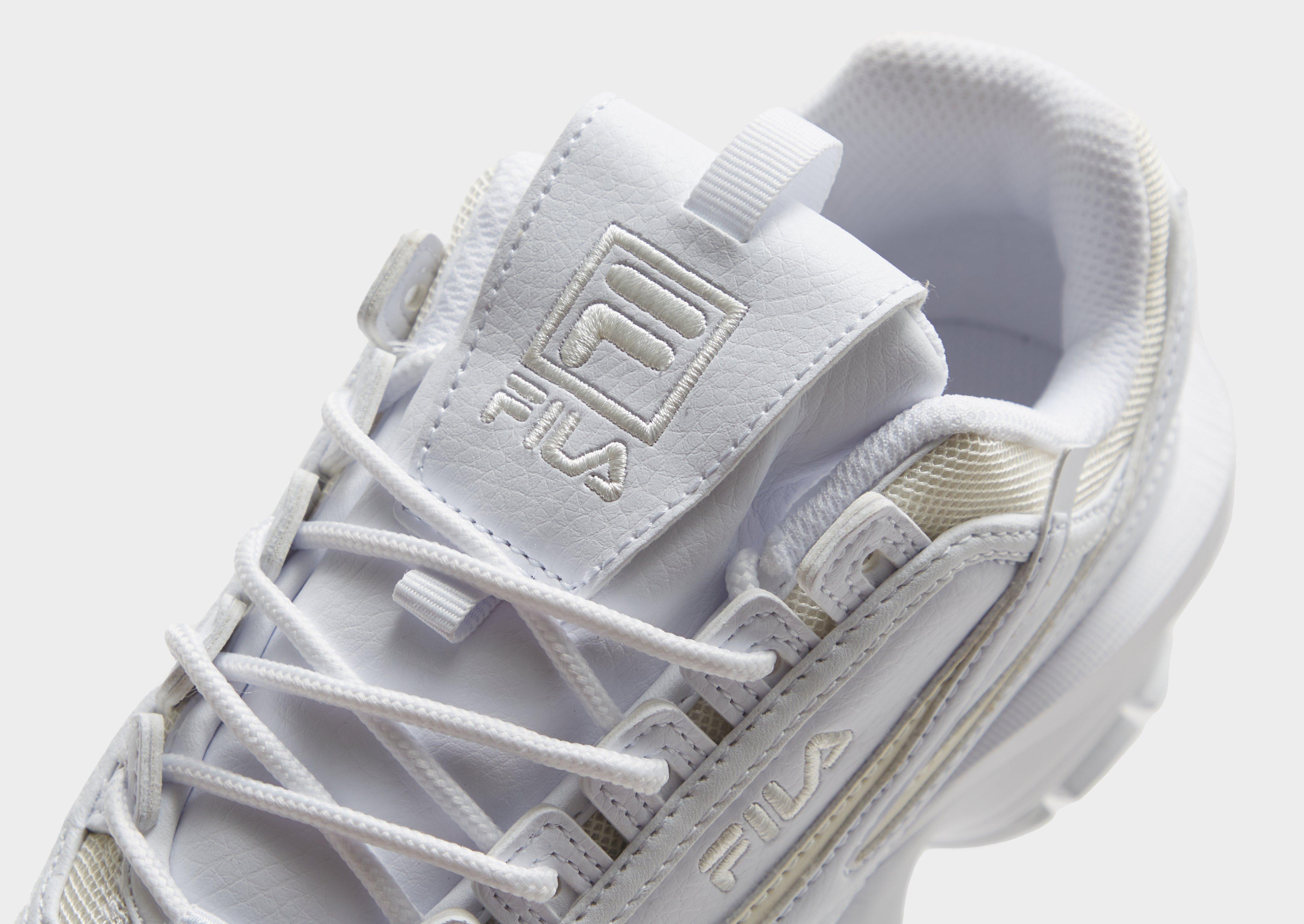 Fila disruptor hotsell junior blanche