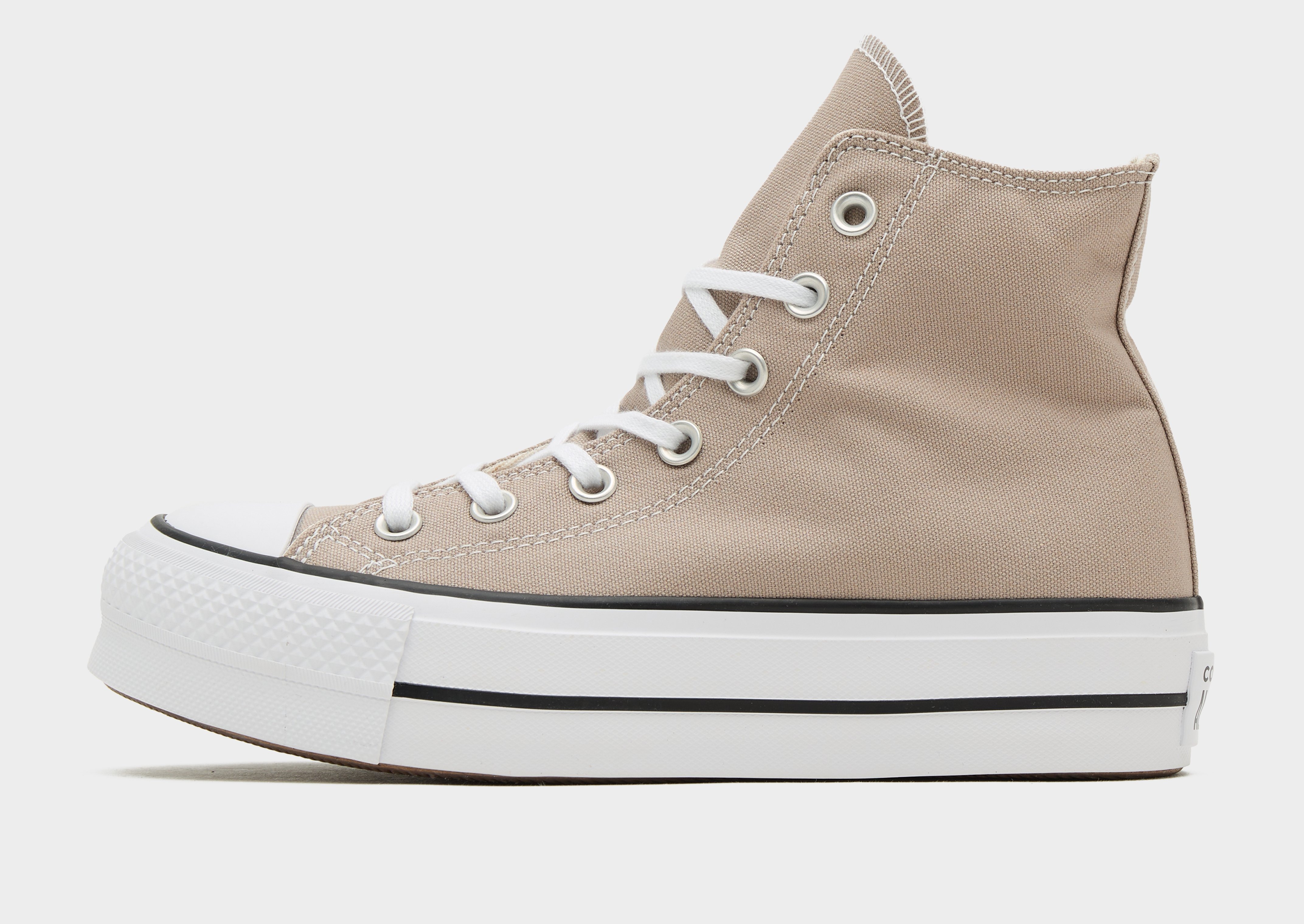 Brown Converse All Star Lift High Platform Women's | JD Sports UK