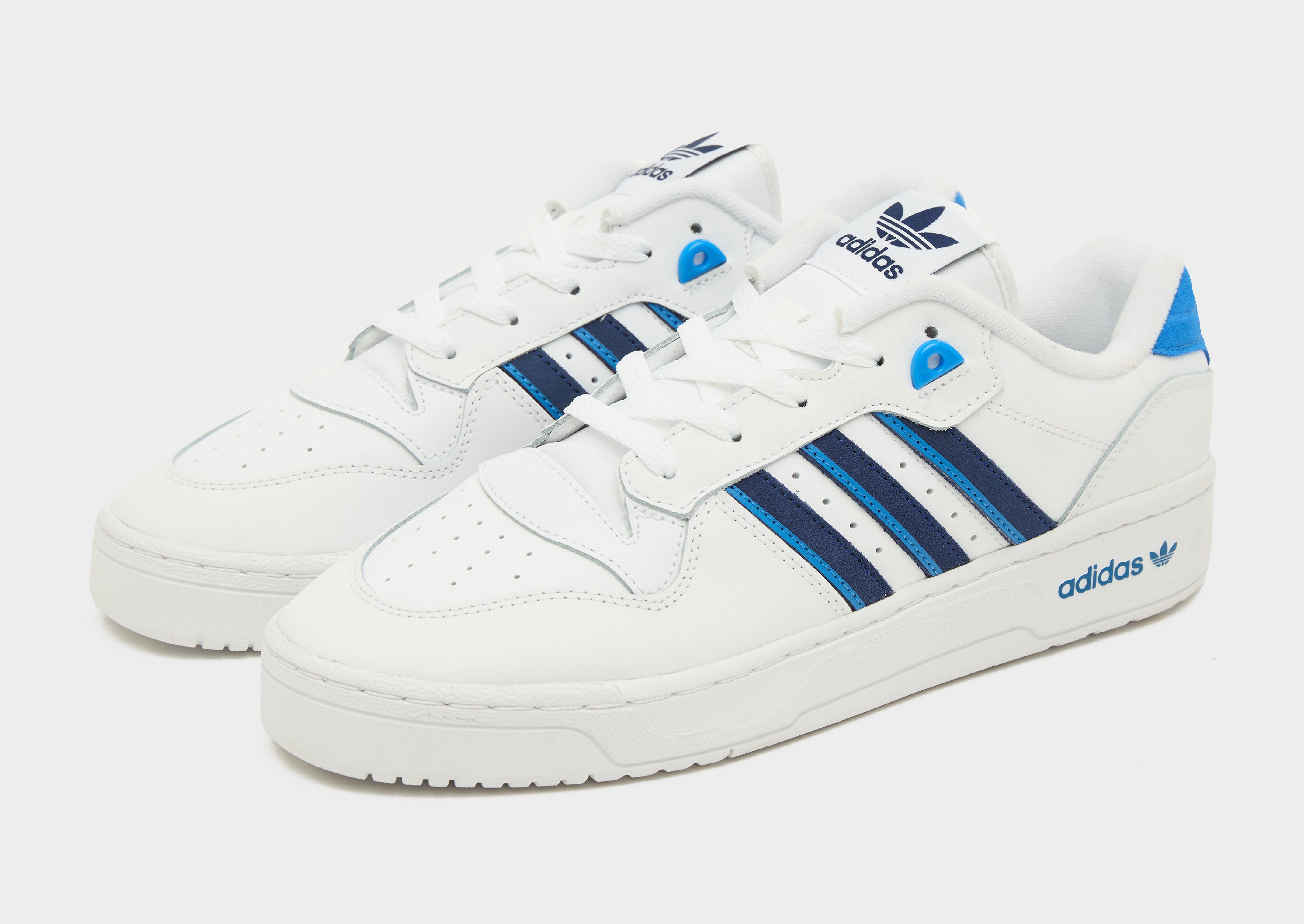 White adidas Originals Rivalry Low | JD Sports UK