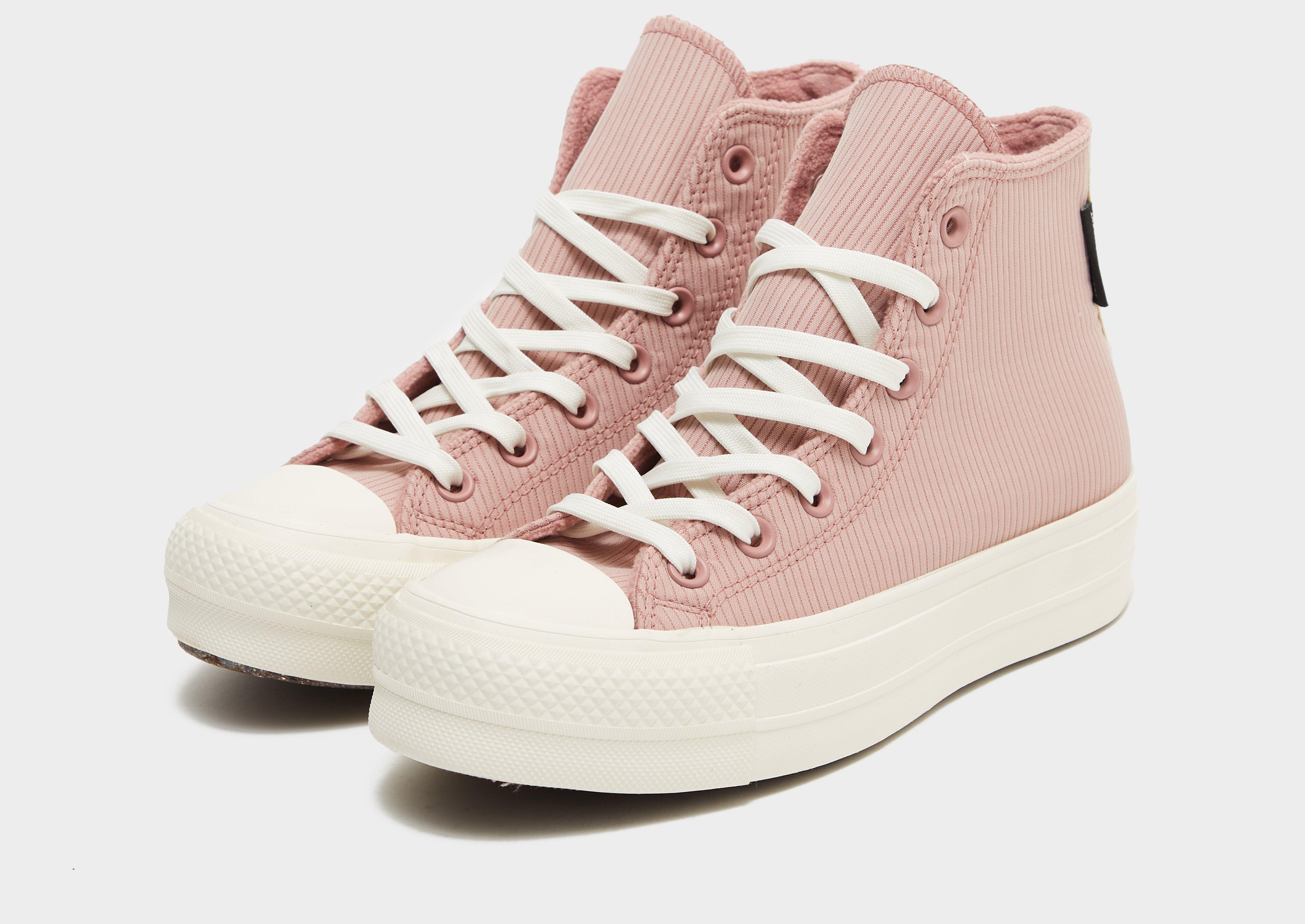 Converse hotsell impermeables rosa