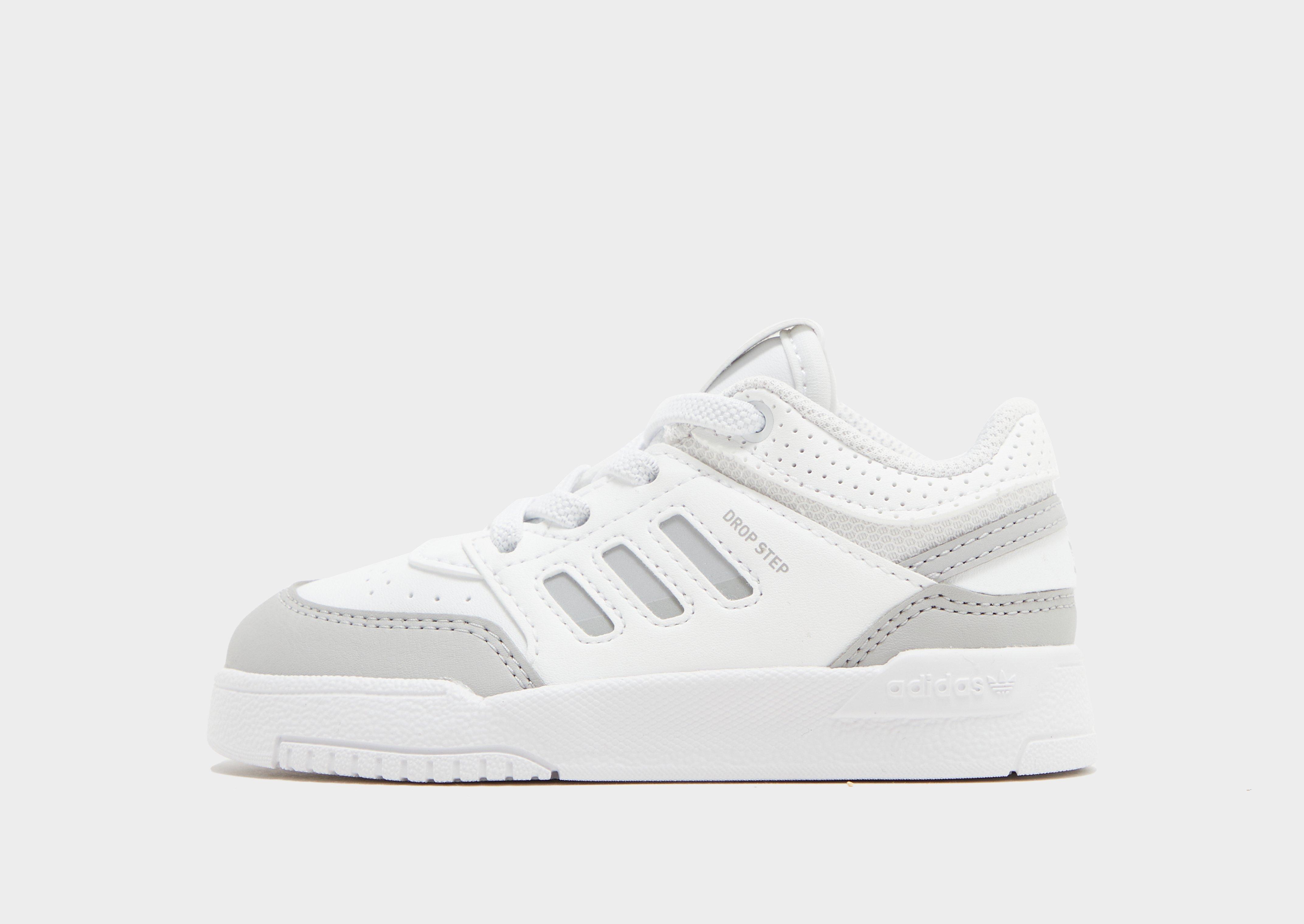 White adidas Originals Drop Step Low Infant JD Sports UK