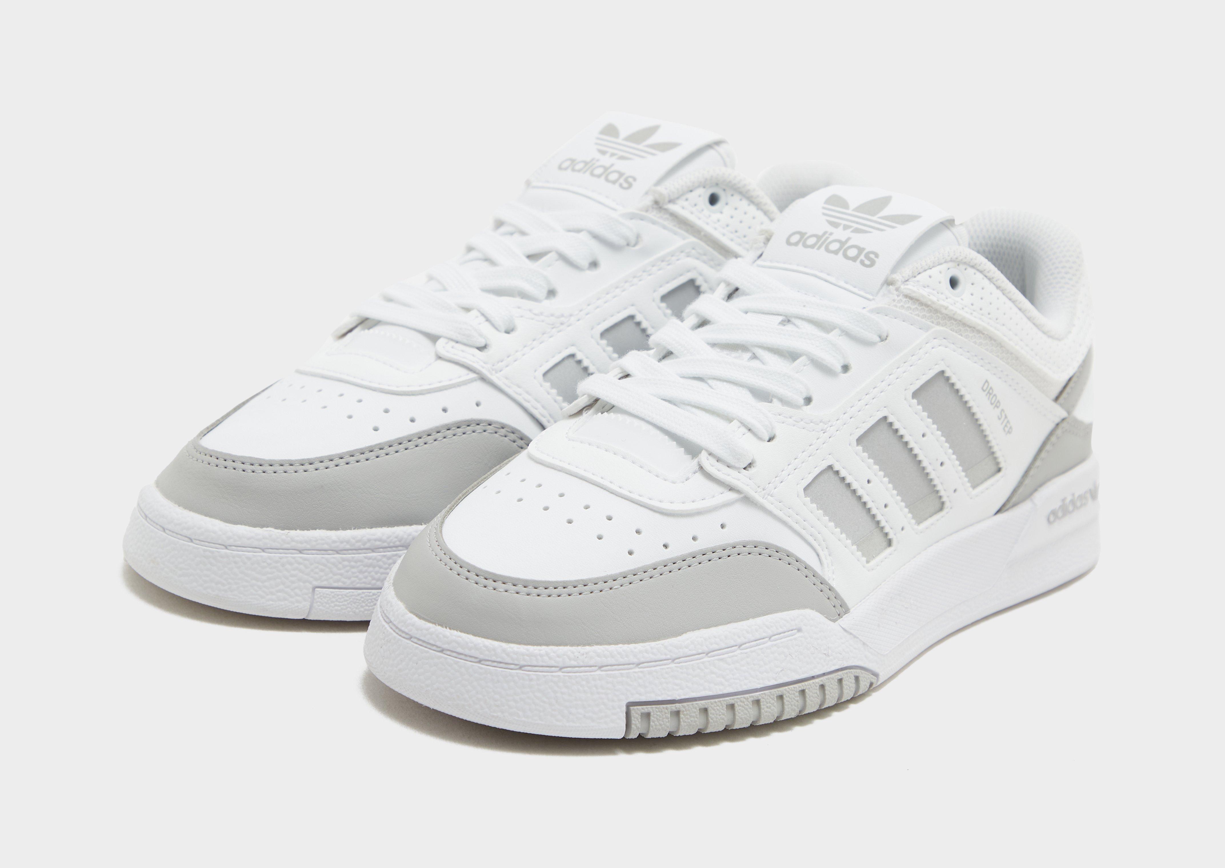 White adidas Originals Drop Step Low Junior JD Sports Global