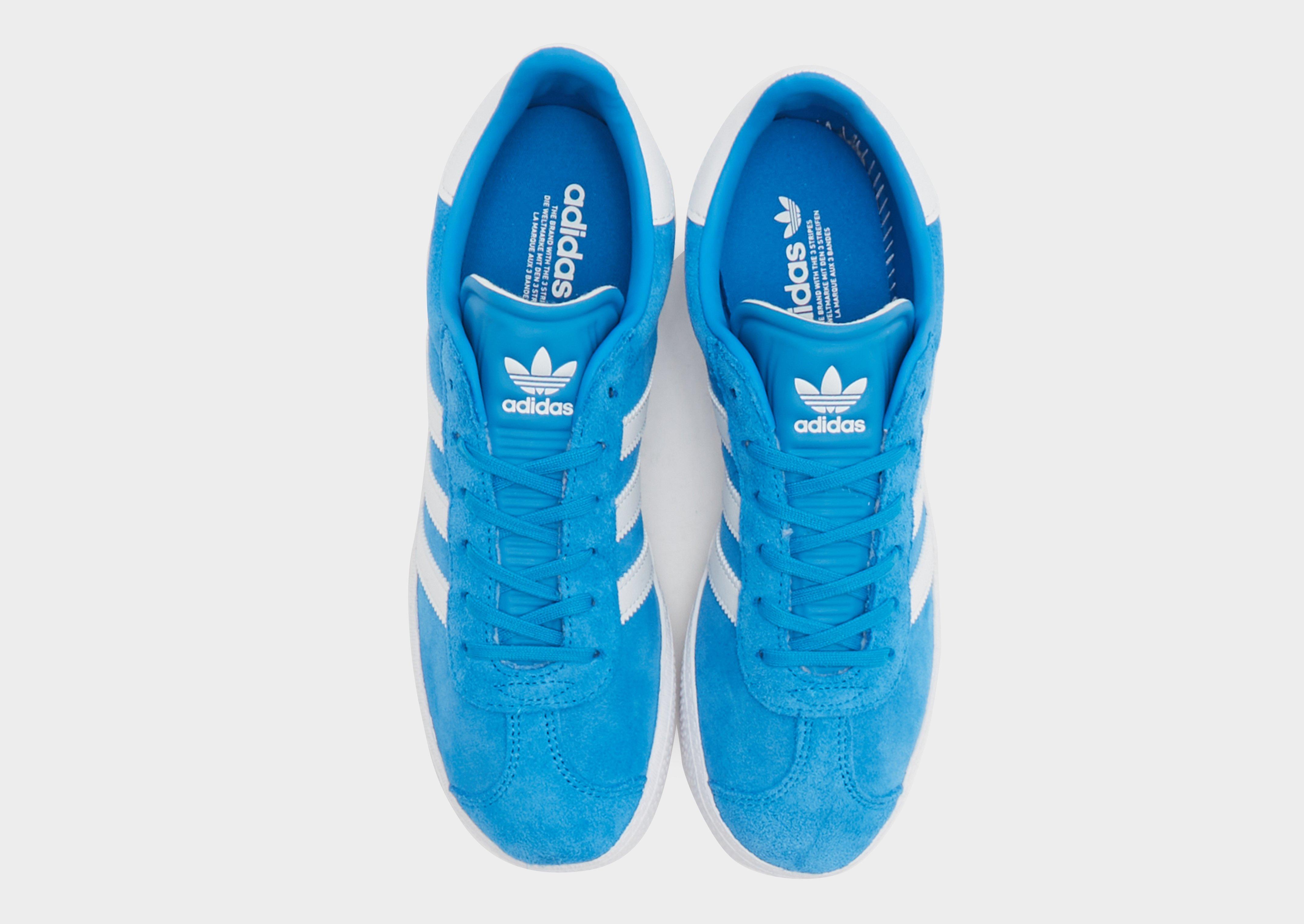 Blue adidas Originals Gazelle Junior JD Sports Global