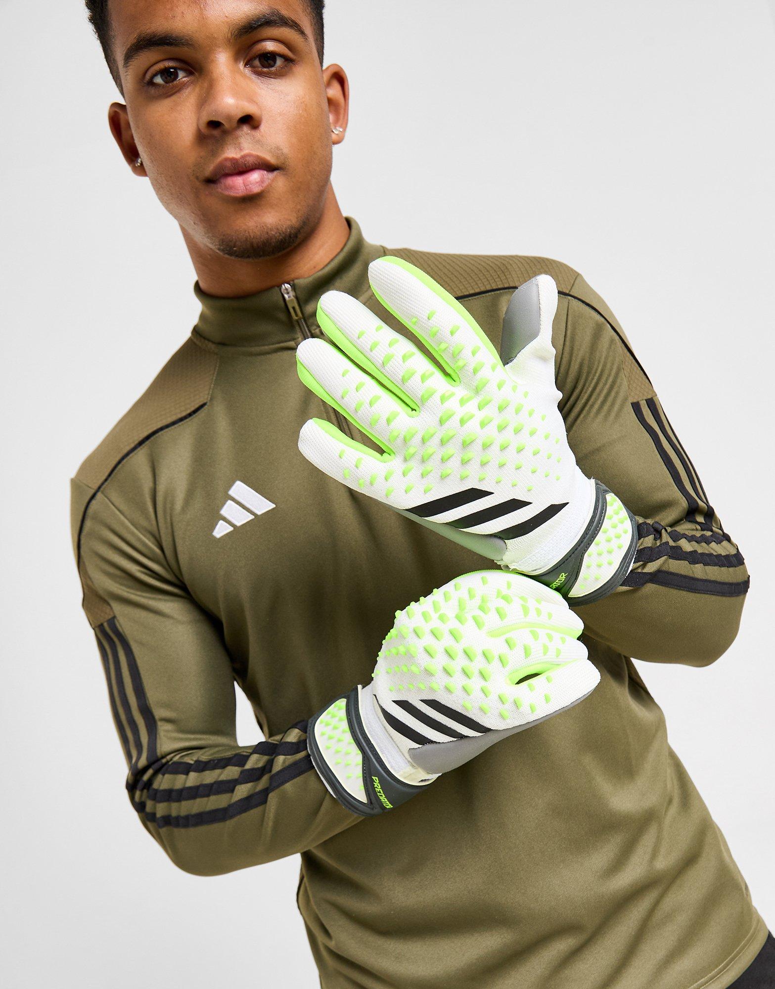 White adidas Predator Edge League Goalkeeper Gloves JD Sports Global