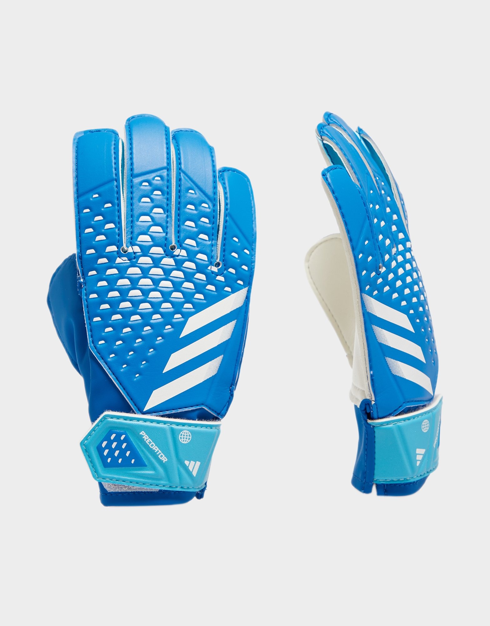 Blue adidas Predator Goalkeeper Gloves Junior JD Sports Global