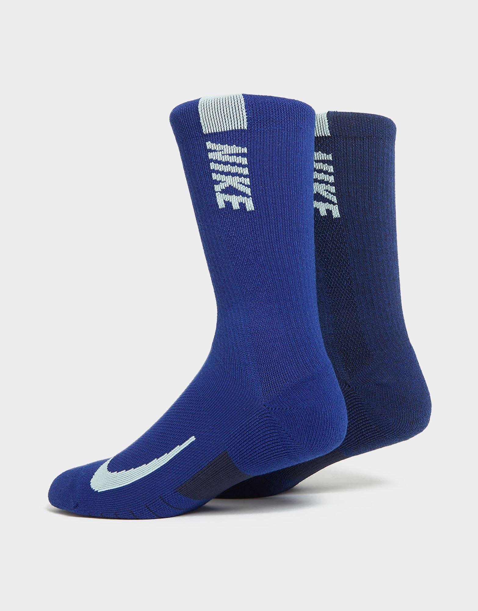Nike 2 Pack Running Crew Socks
