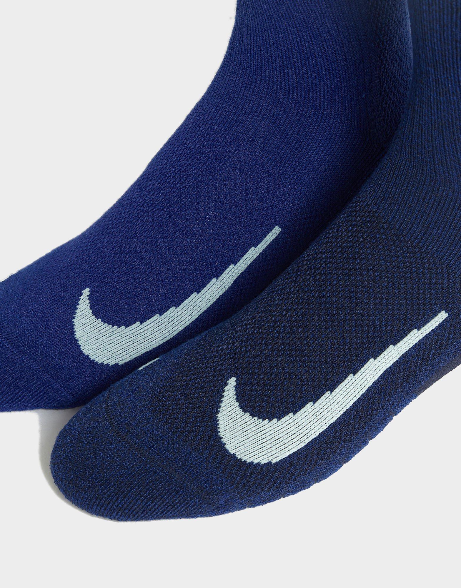 Nike 2 Pack Running Crew Socks
