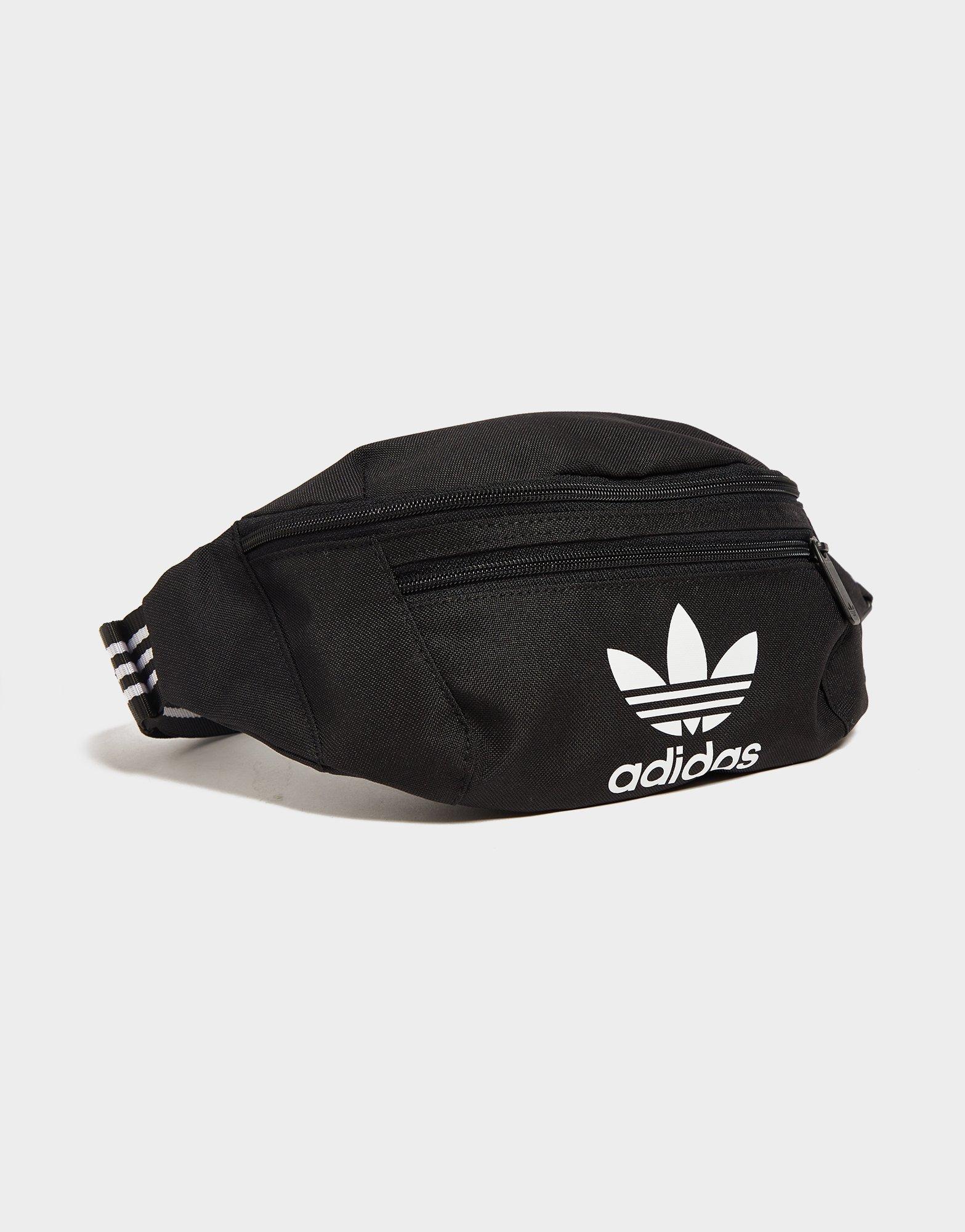 Adidas originals trefoil online bum bag in black