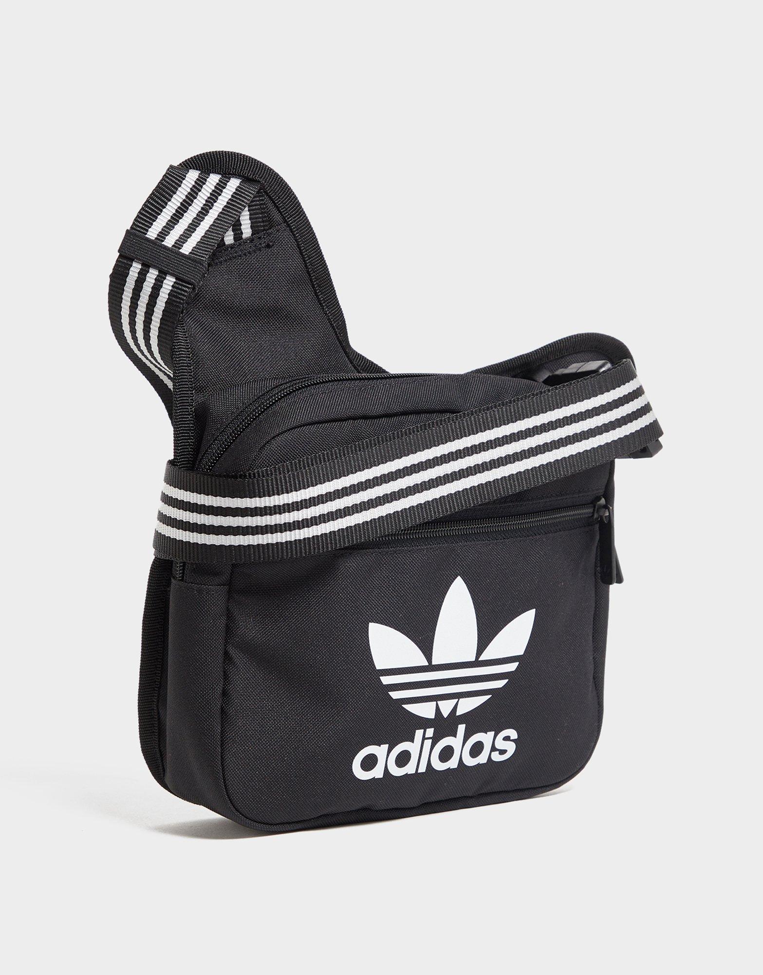 Black adidas Originals Adicolor Sling Bag | JD Sports Global