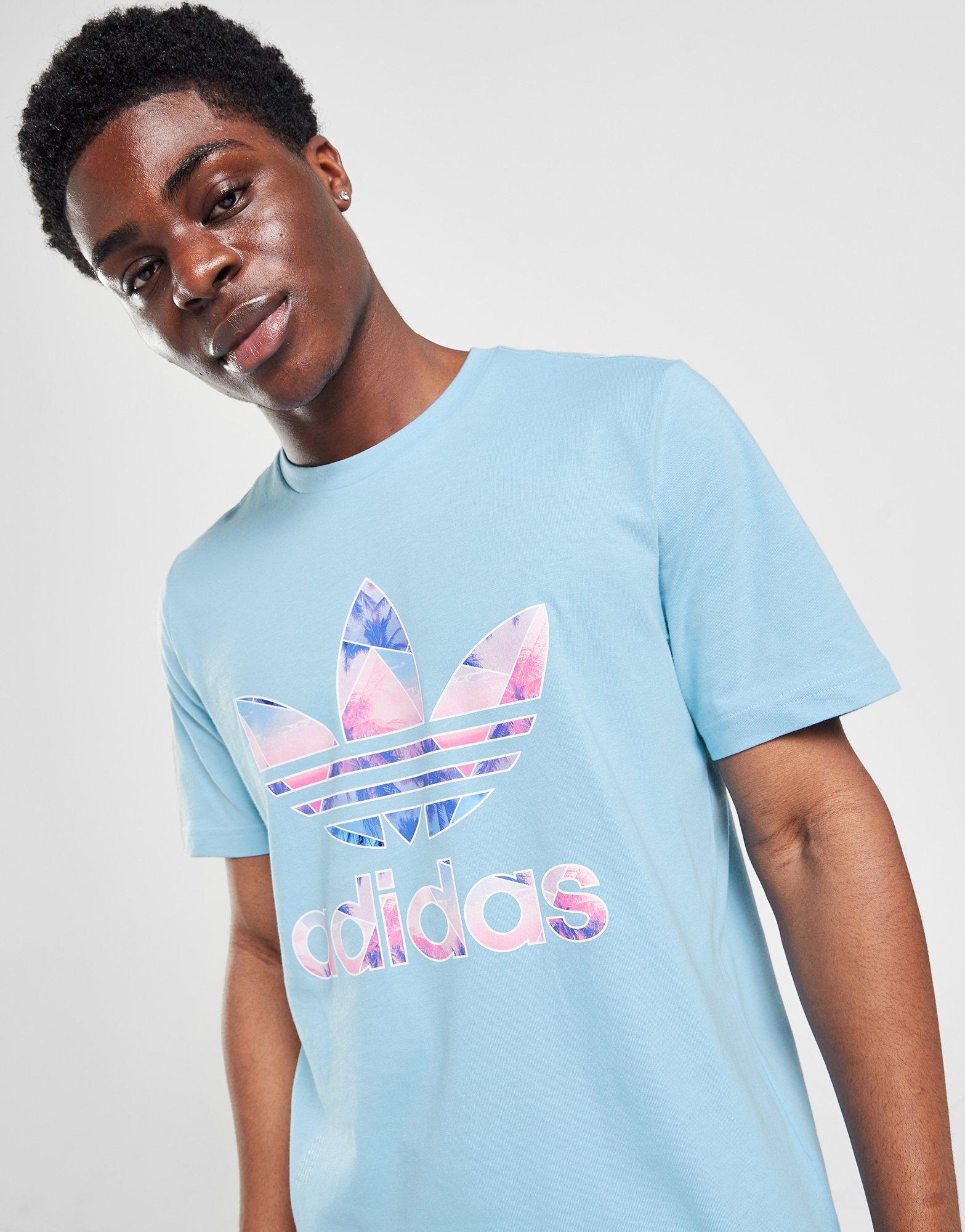 Blue adidas Originals Trefoil | JD Sports Global