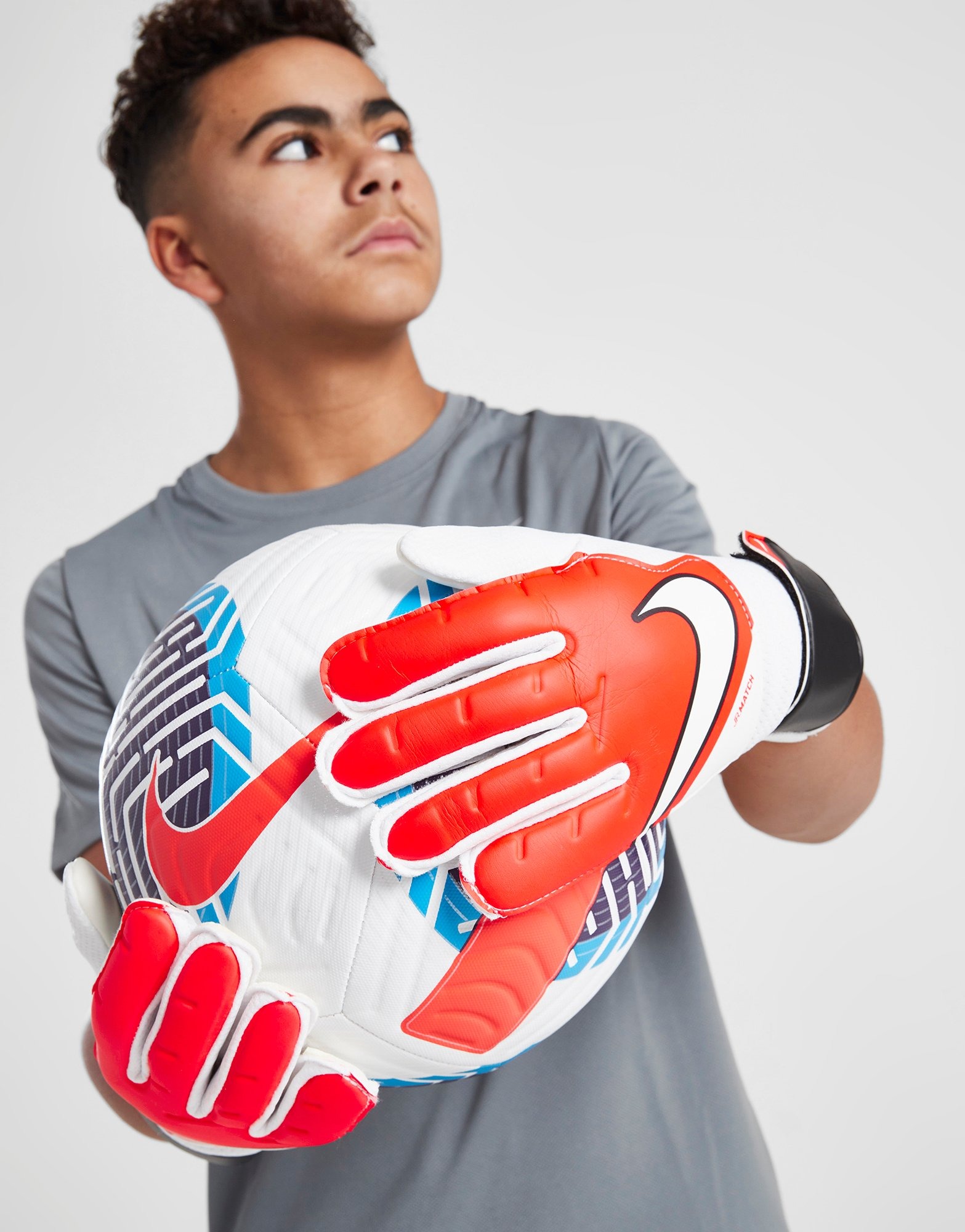 Red Nike Goalkeeper Match Gloves Junior JD Sports Global