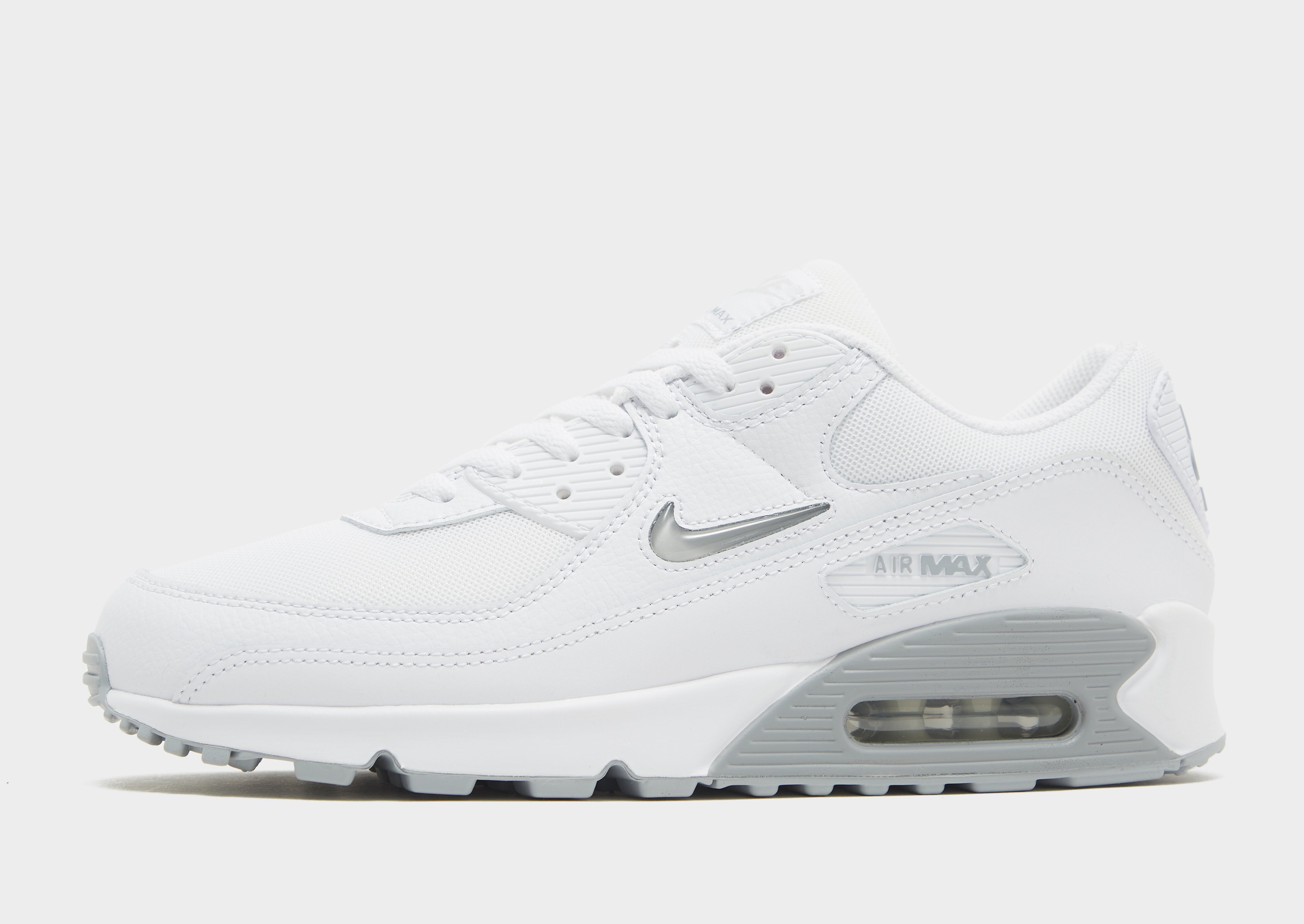 White Nike Air Max 90 | JD Sports UK