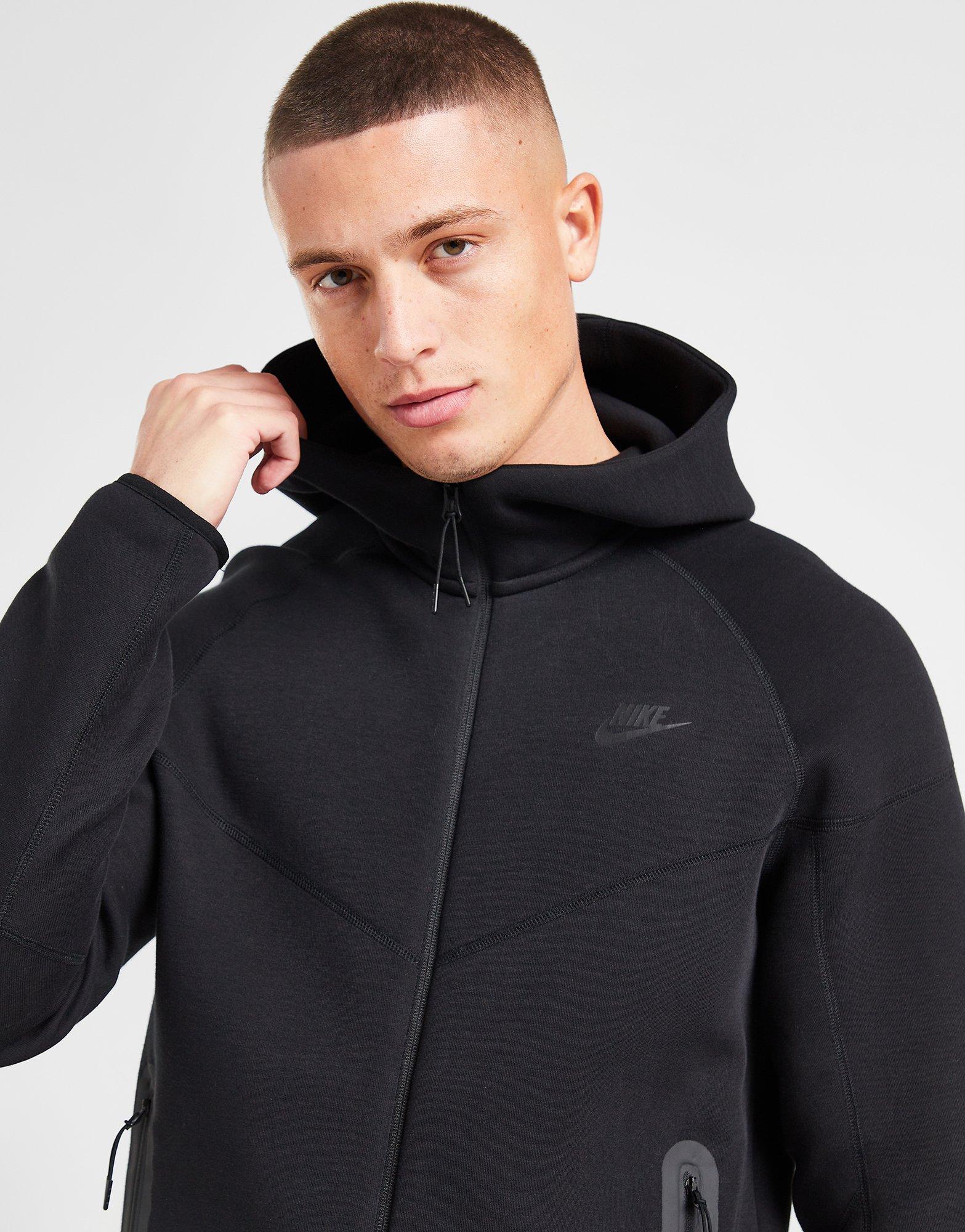 Nike Sweat à Capuche Zippé Tech Grande Taille Femme Noir- JD Sports France