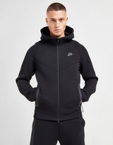 Black Nike Tech Fleece Full Zip Hoodie | JD Sports UK